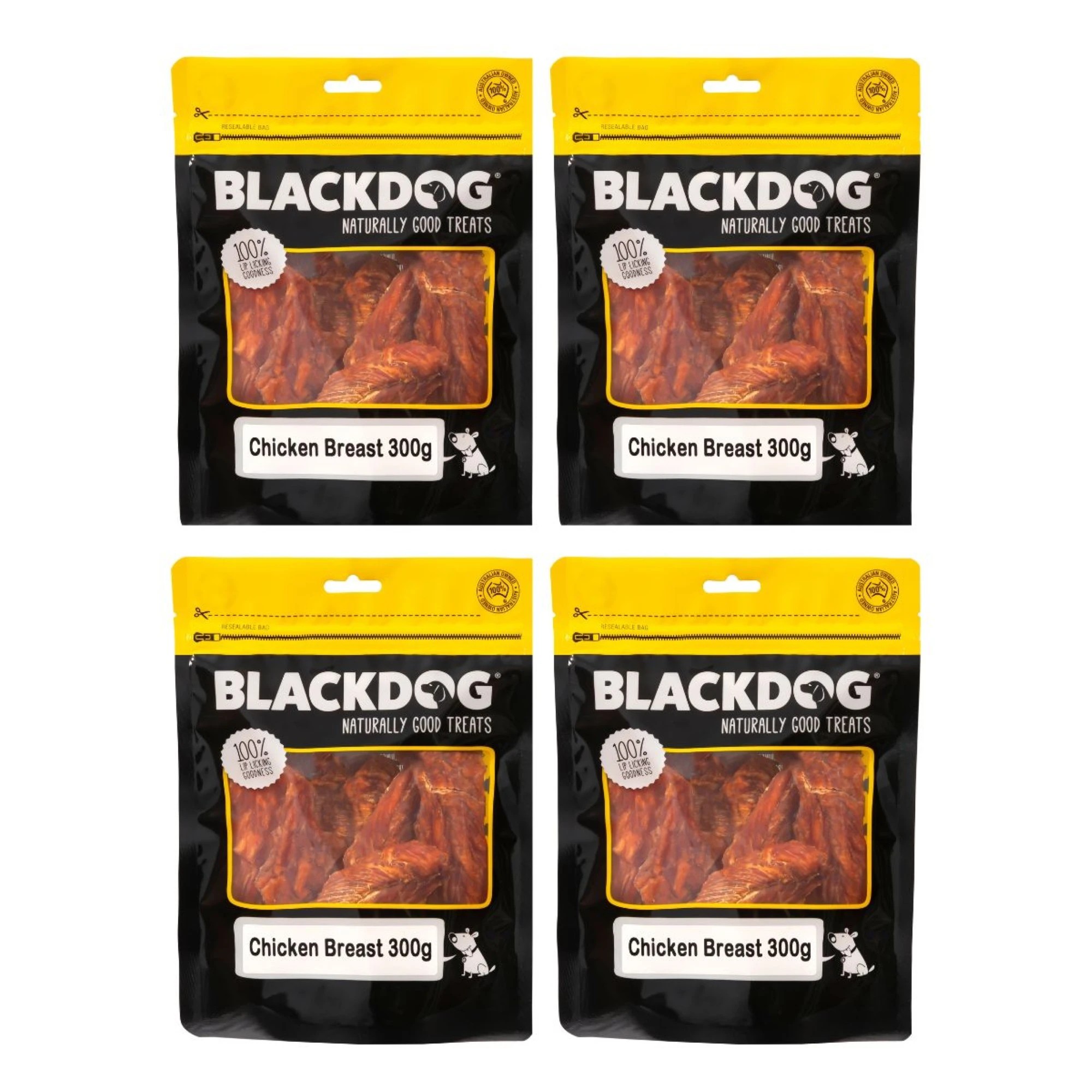 1 Blackdog Chicken Breast 300g x4, 1 of 1