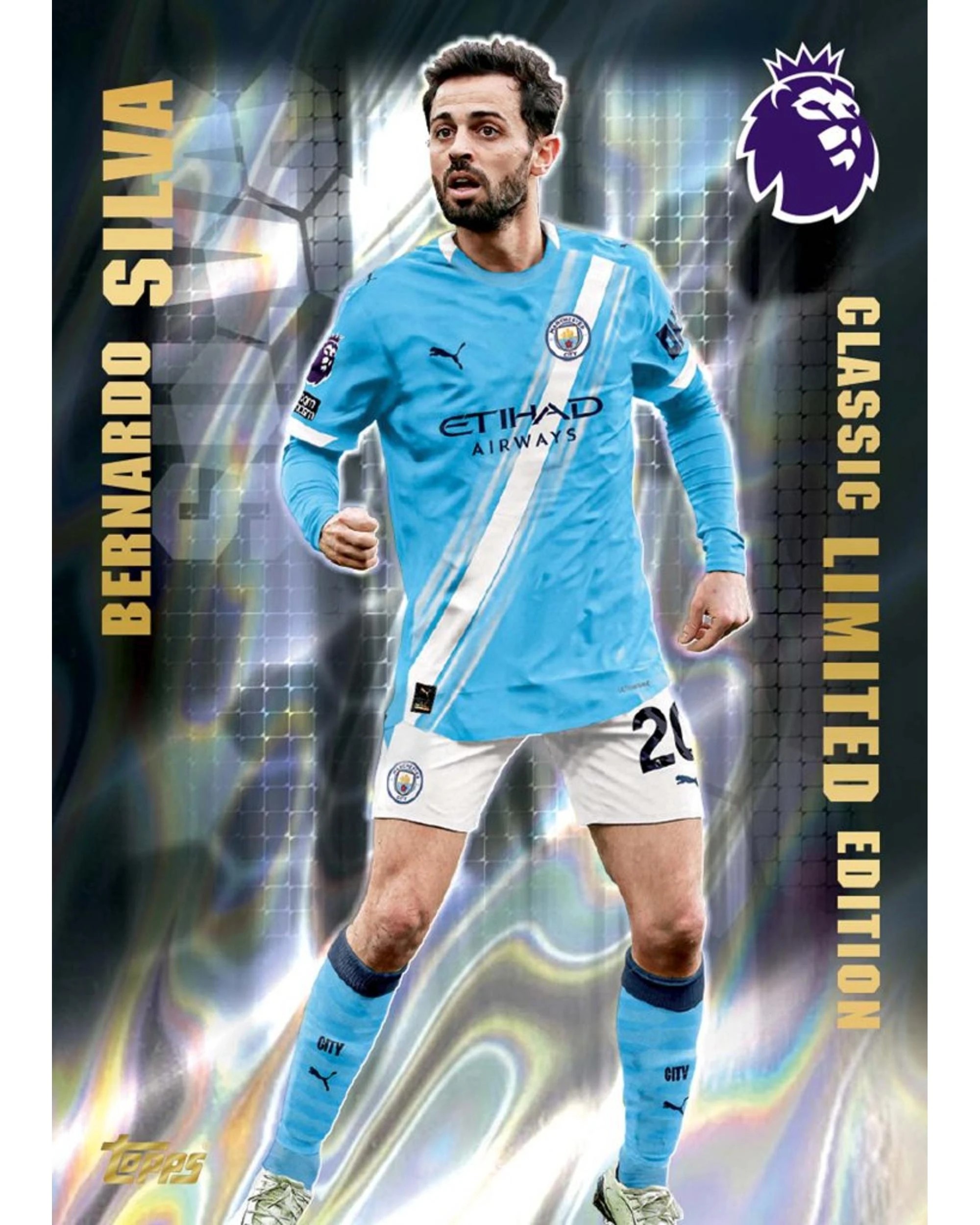 4 Topps 2026 Premier League Trading Cards Starter Pack, 4 of 10