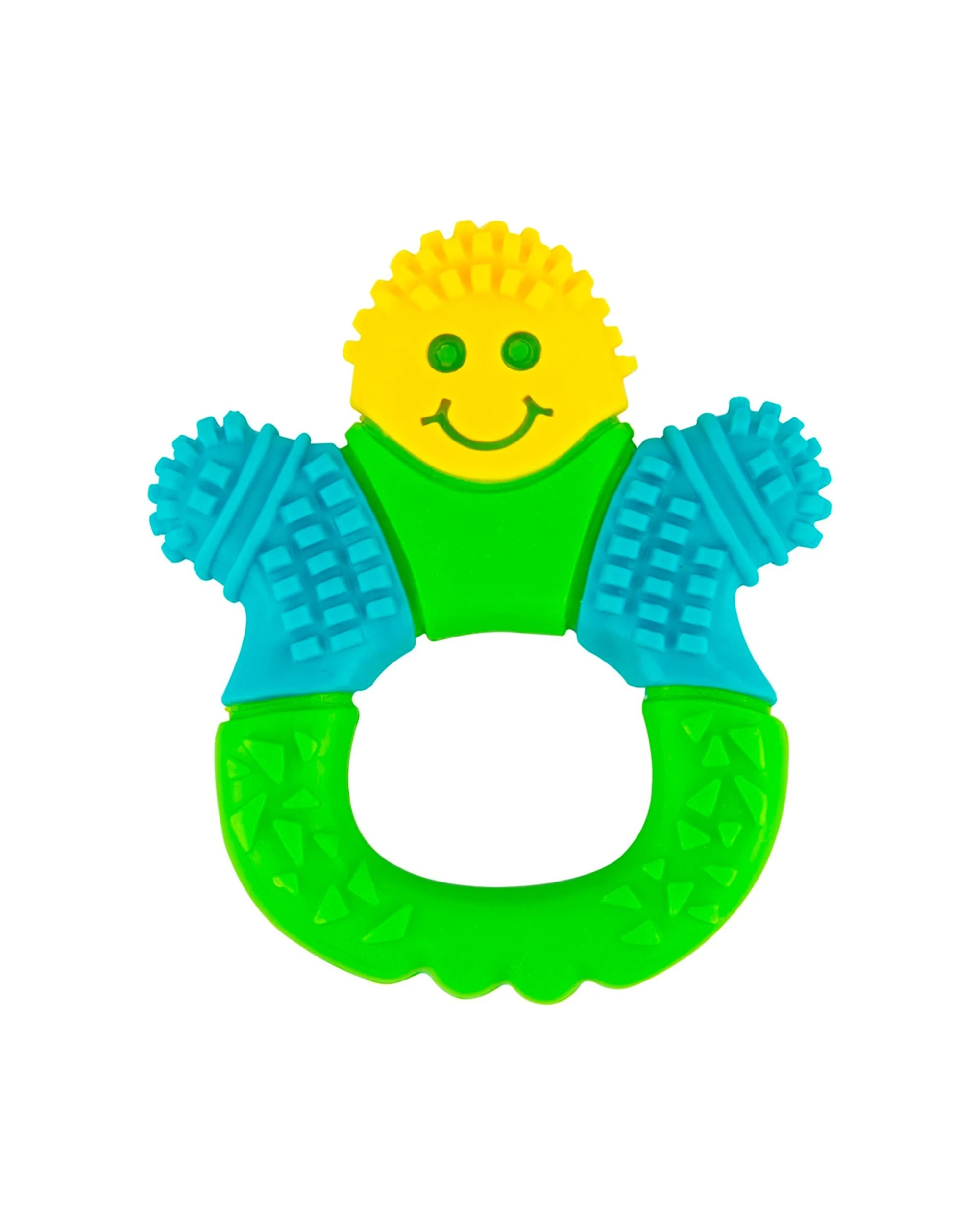 3 LAMAZE Bristle Buddies Teething Ring 3PK Soothing Textured Toy - Multi, 3 of 4