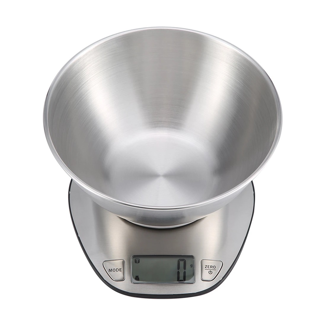 1 Stainless Steel Kitchen Scale with Bowl, 1 of 6
