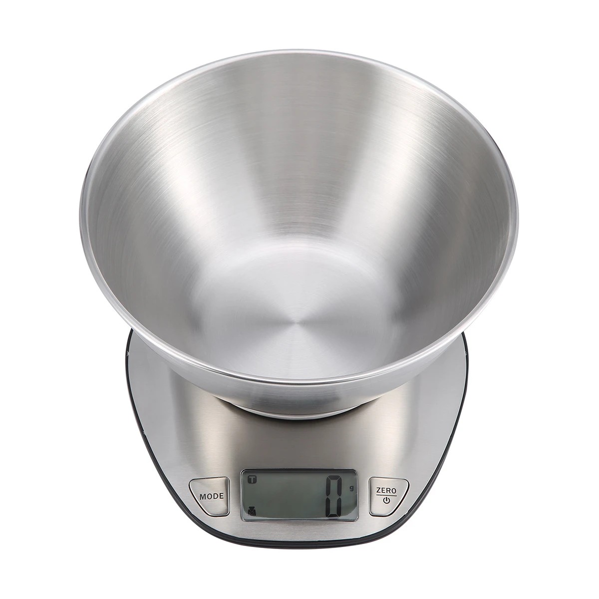 1 Stainless Steel Kitchen Scale with Bowl, 1 of 6