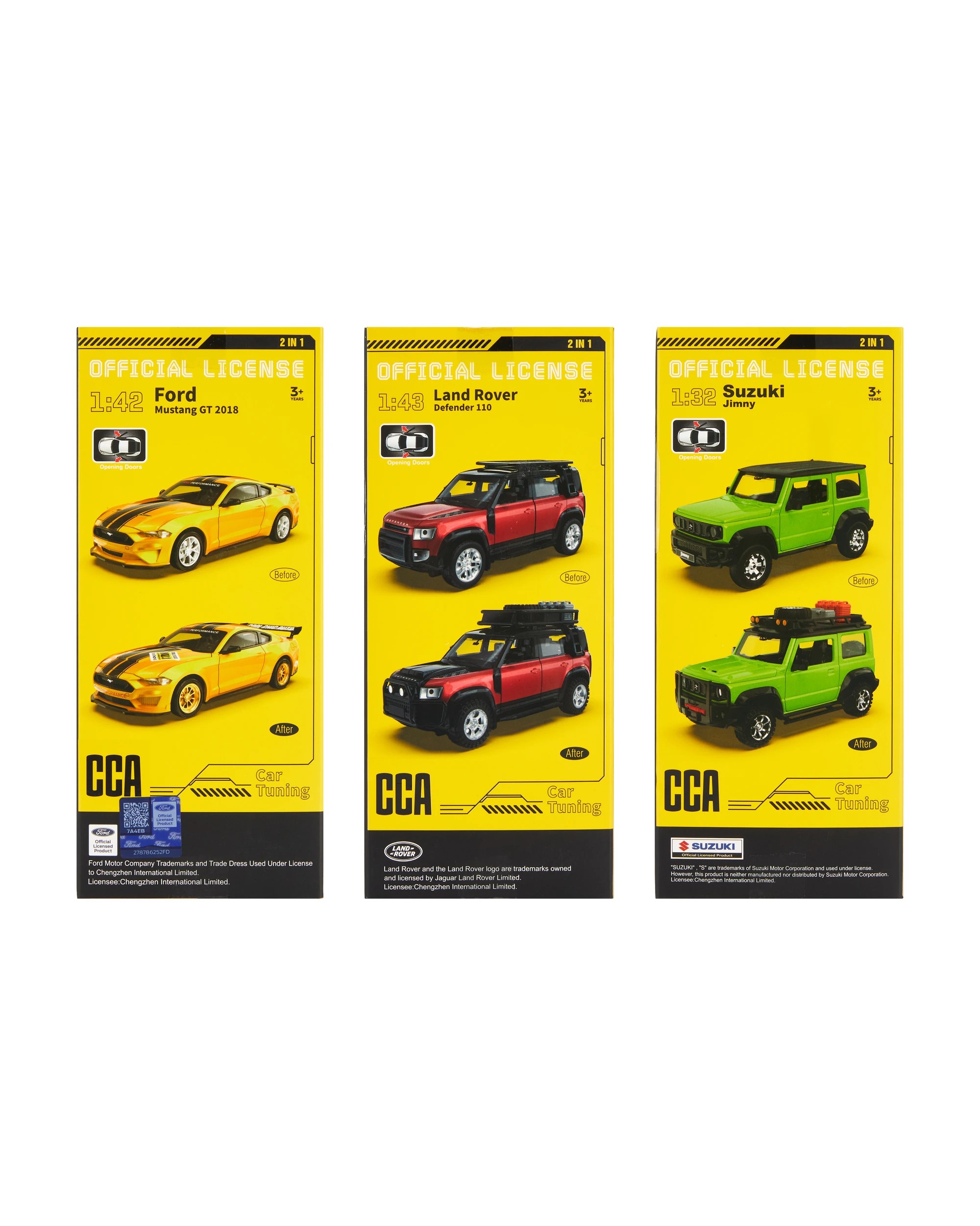 8 Official License CCA Car Tuning - Assorted, 8 of 8