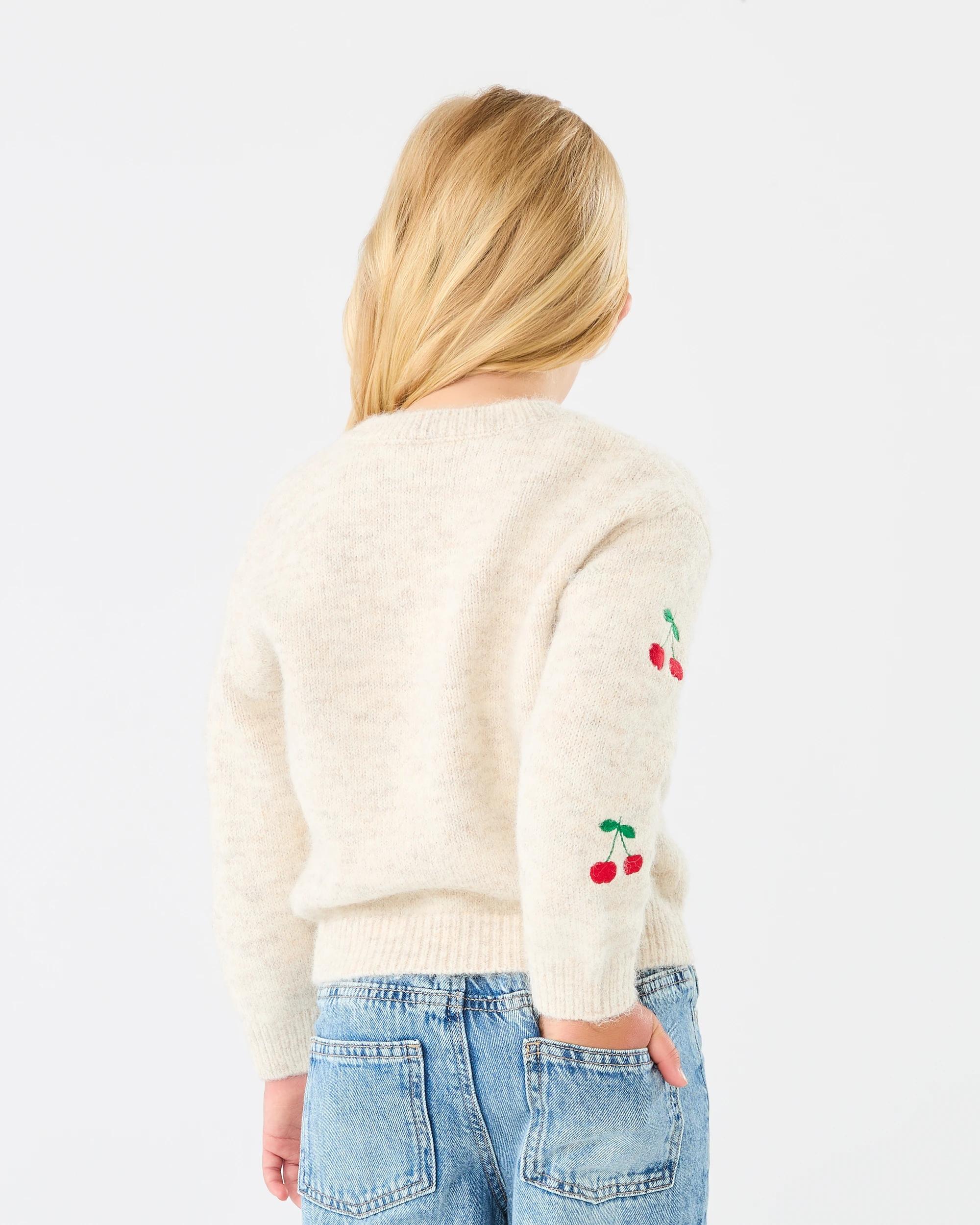 2 Embellished Jumper Bge Cherry, 2 of 6