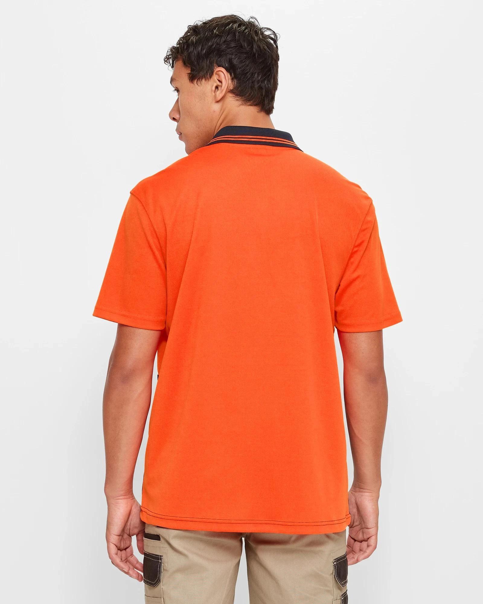 4 Graphite Hi-Visibility Polo Shirt ORANGE, 4 of 5