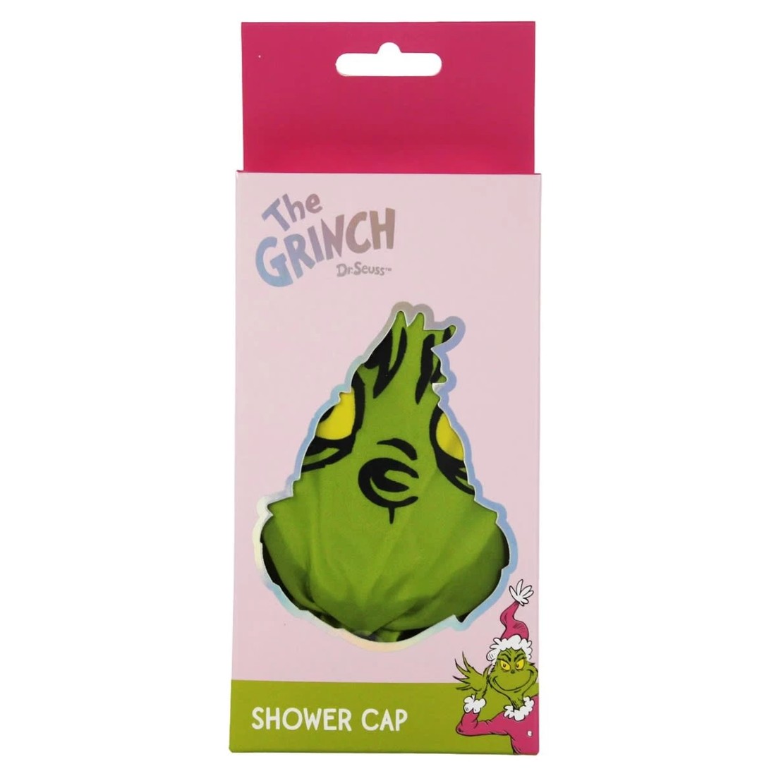 1 Dr. Seuss The Grinch Shower Cap - Green, 1 of 2