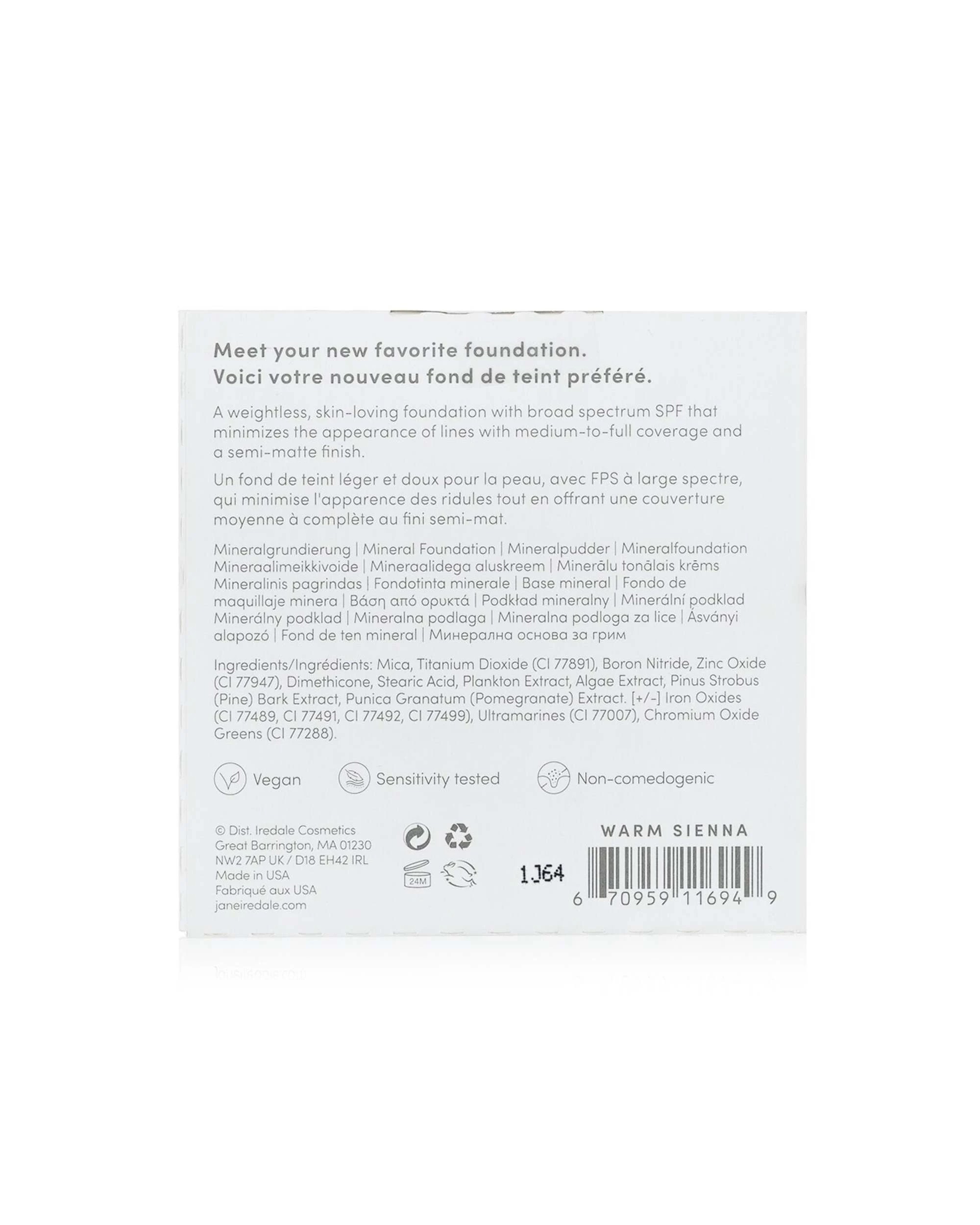 9 Jane Iredale PurePressed Base Mineral Foundation Refill SPF 20 - 9.9g/0.35oz - Suntan, 9 of 9