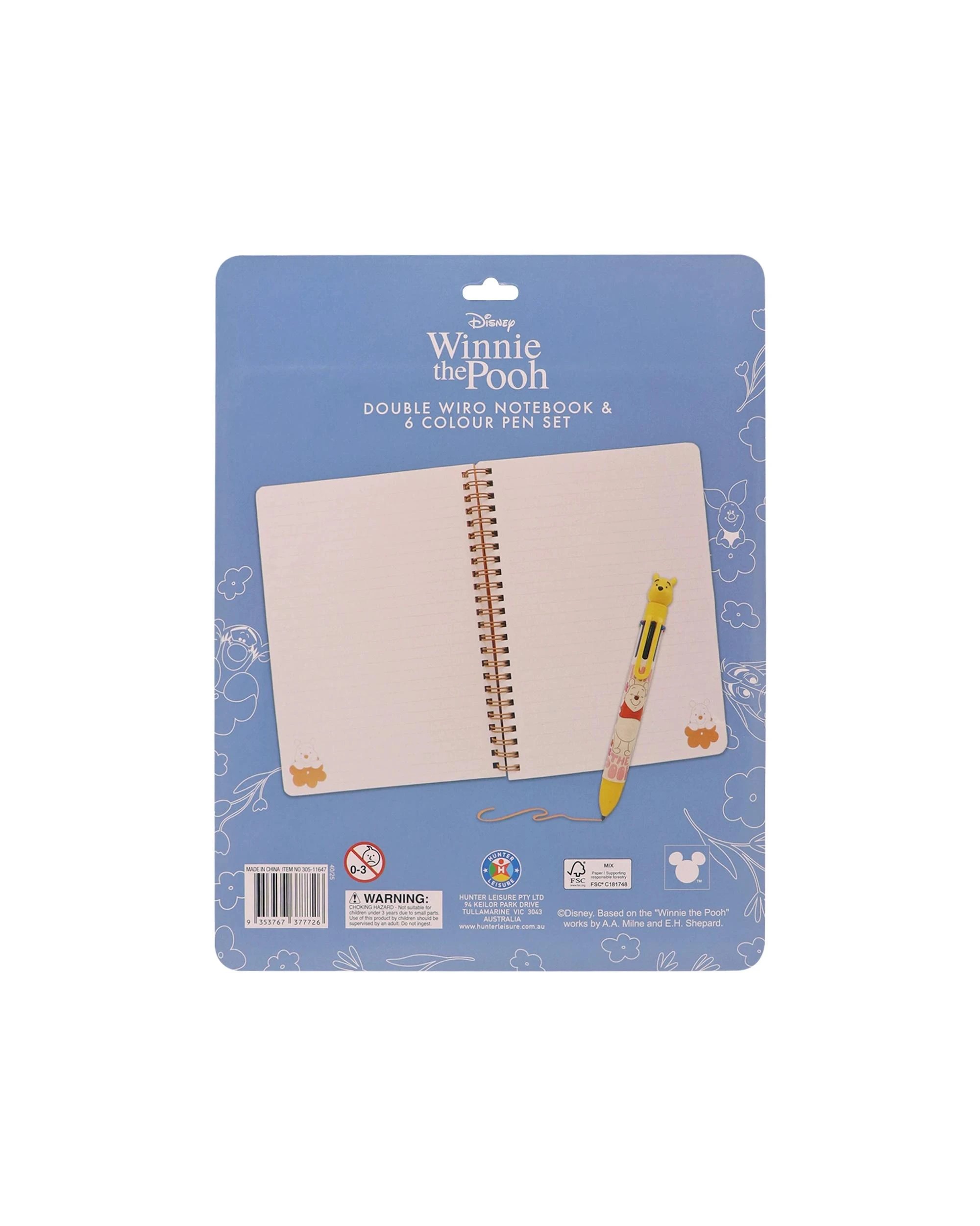 2 B. toys Disney Winnie The Pooh A5 Notebook - Multi, 2 of 2