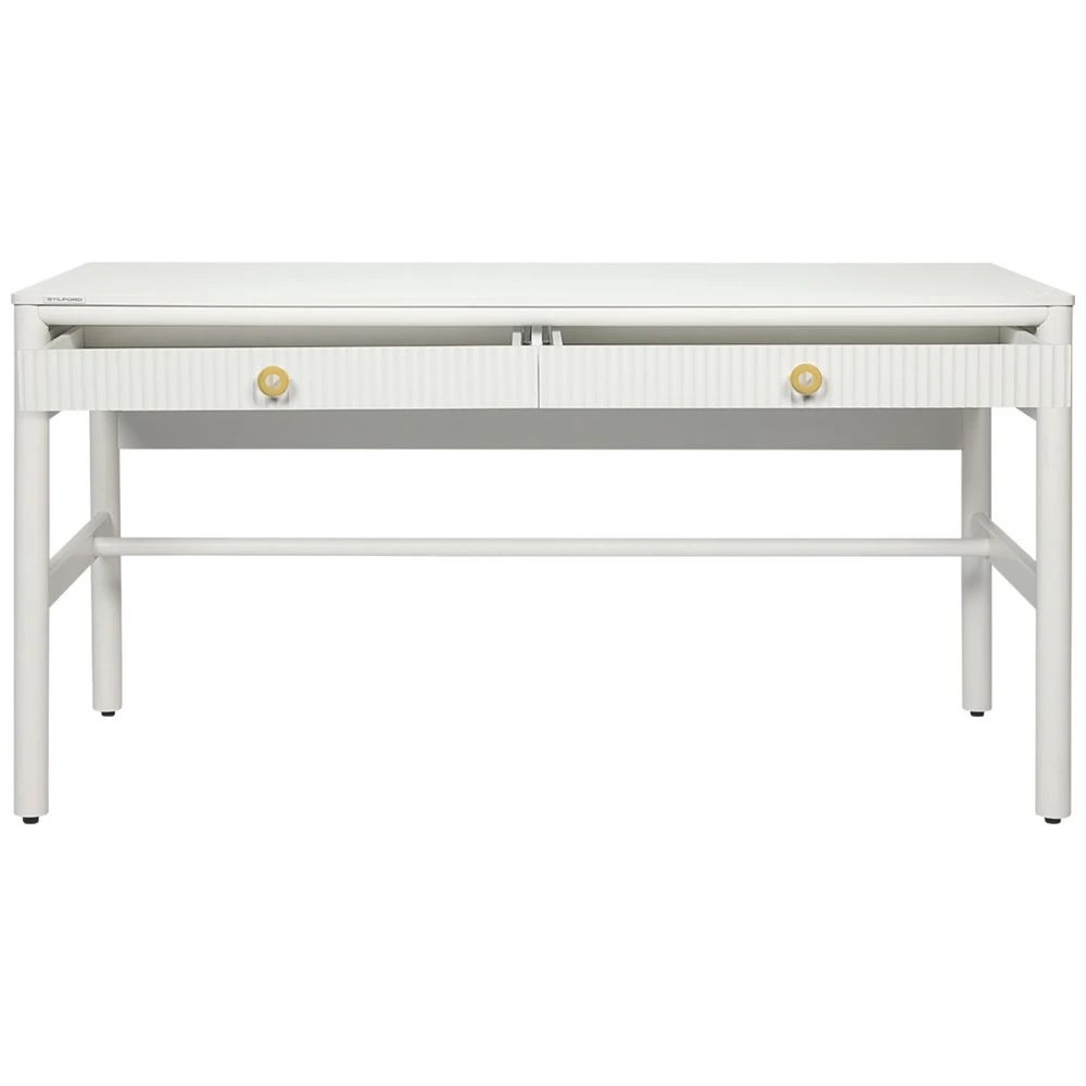 8 Stilford Arcturus 2 Drawer 1500mm Desk White Desks, Tables and Workstations, 8 of 10