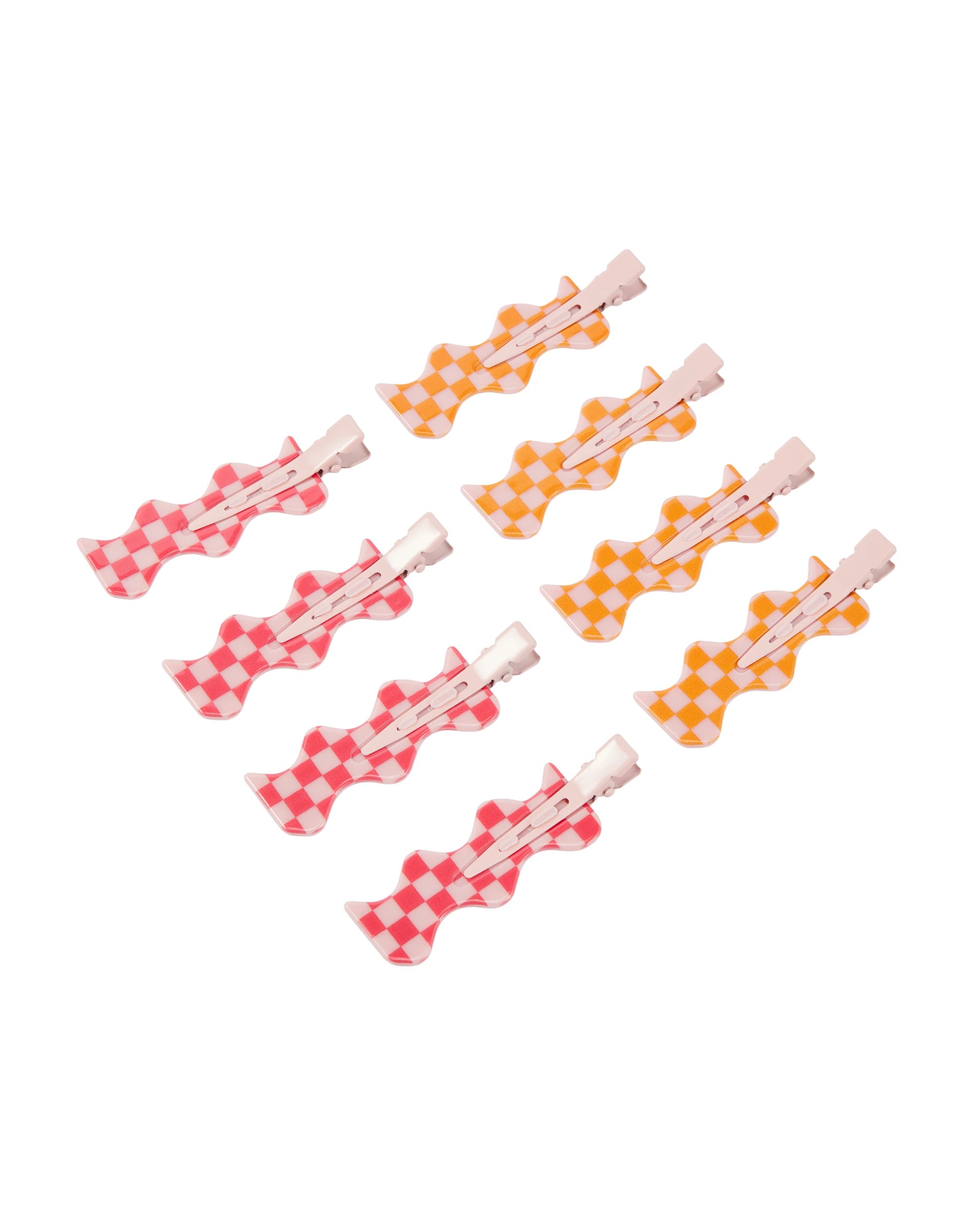 2 OXX Haircare 8 Piece Brunch Club Crease Free Clips, 2 of 3