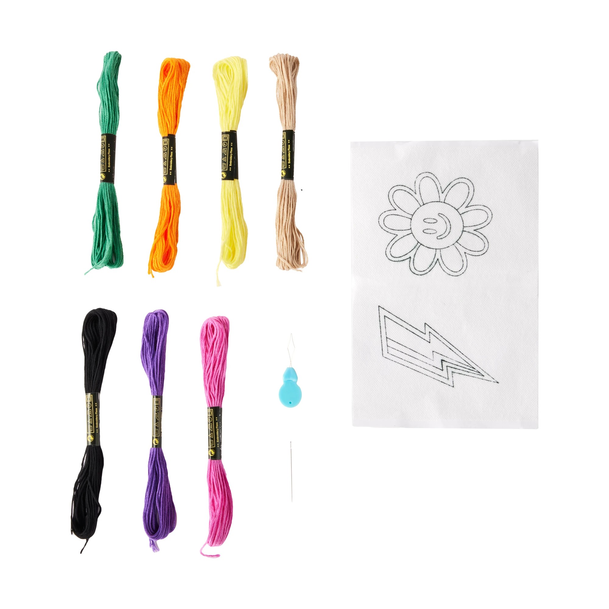 3 DIY Embroidery Patch Kit, 3 of 7