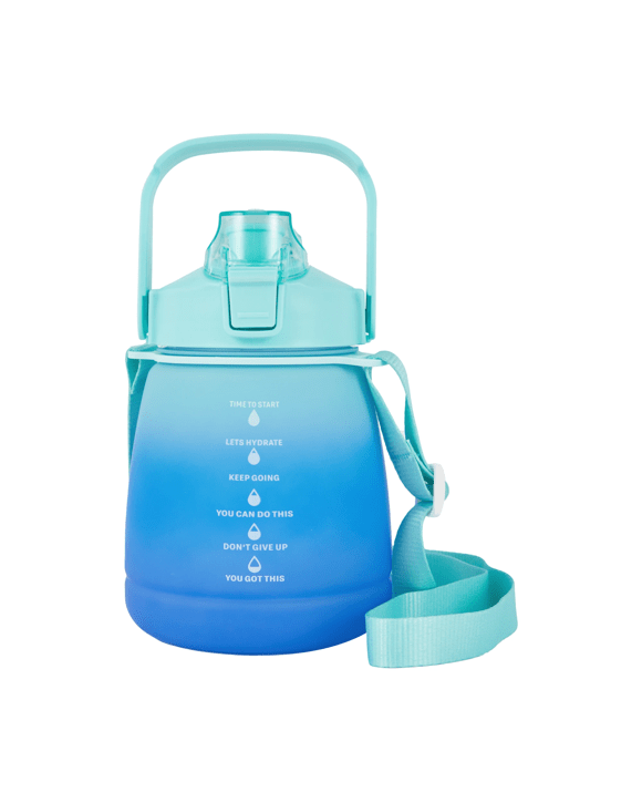 1.1L Blue Intake Drink Bottle with Handle