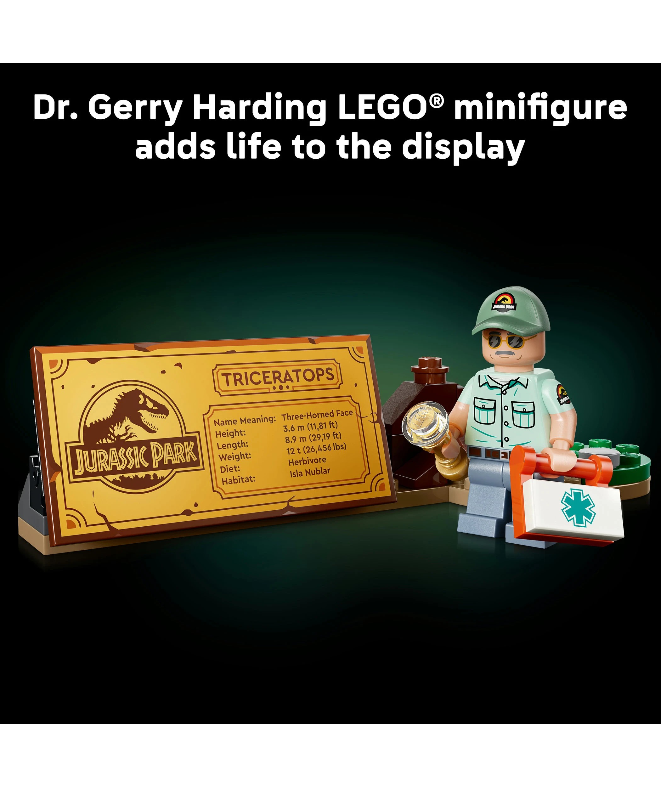 6 LEGO Jurassic World Dinosaur Fossils: Triceratops 77985, 6 of 9