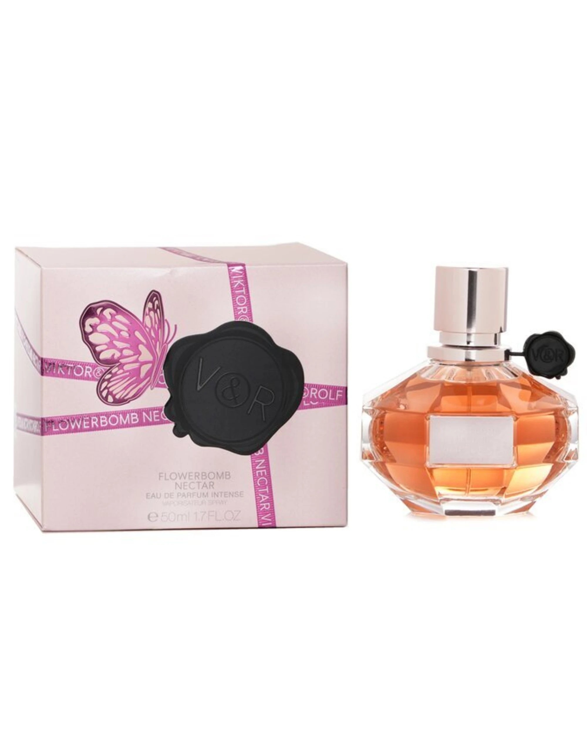 2 Viktor & Rolf Flowerbomb Nectar Eau De Parfum Intense Spray 50ml/1.7oz, 2 of 3