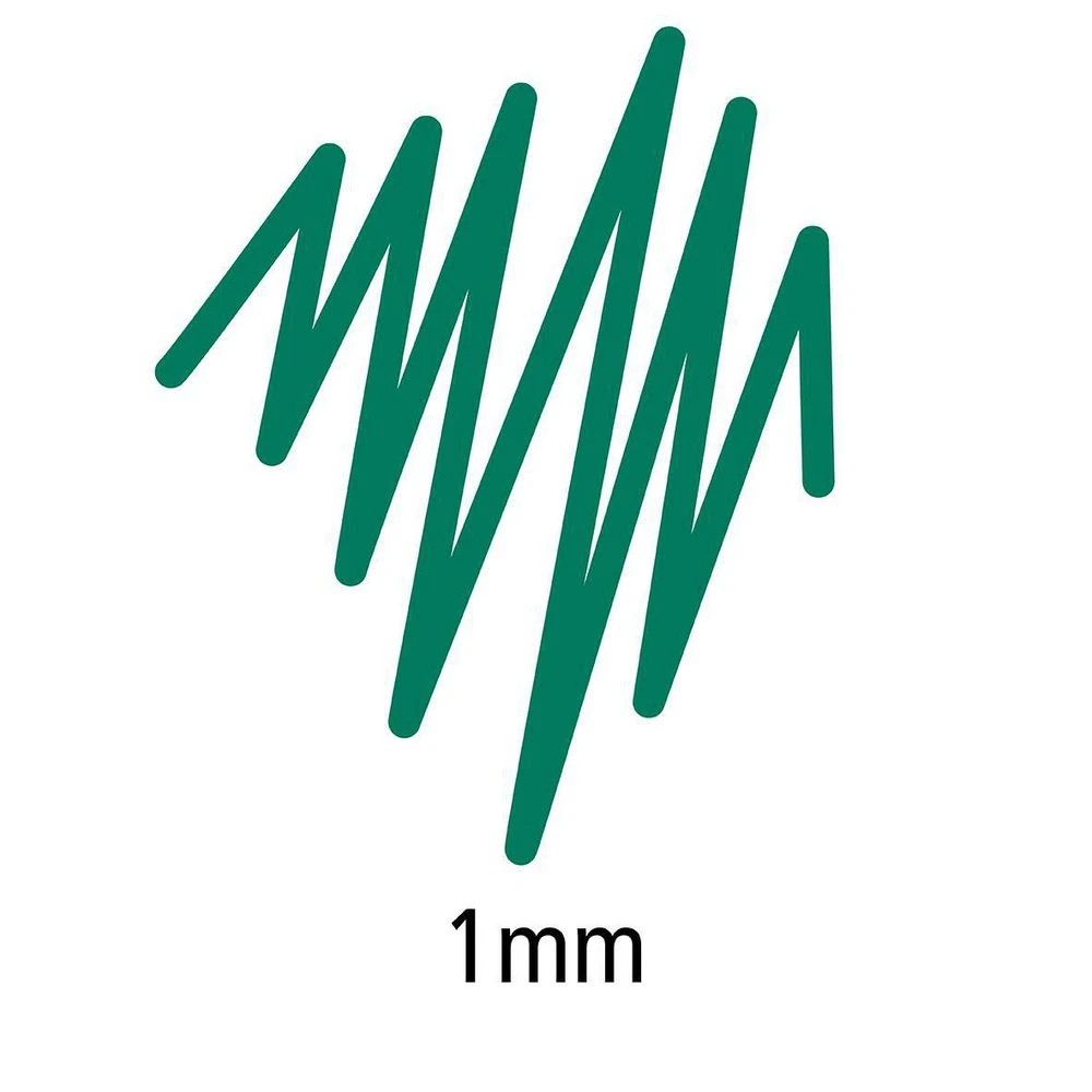 2 Staedtler Lumocolor Whiteboard Pen Bullet Green, 2 of 2