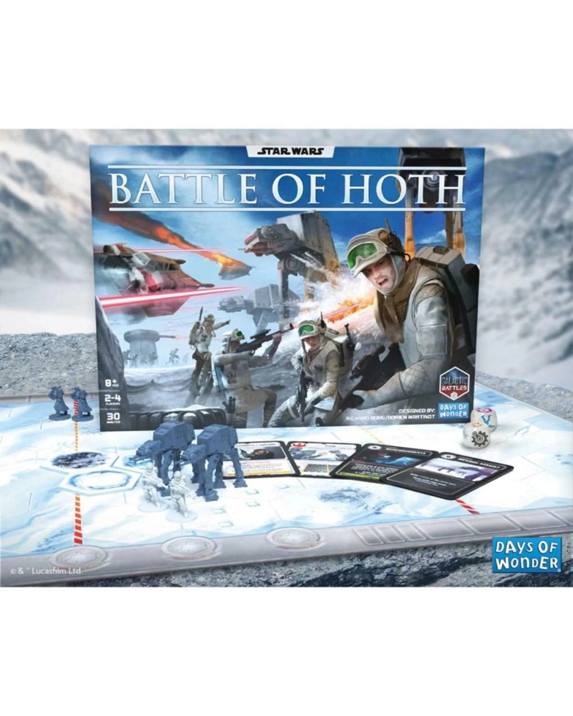 3 Star Wars Battle of Hoth Board Game, 3 of 3