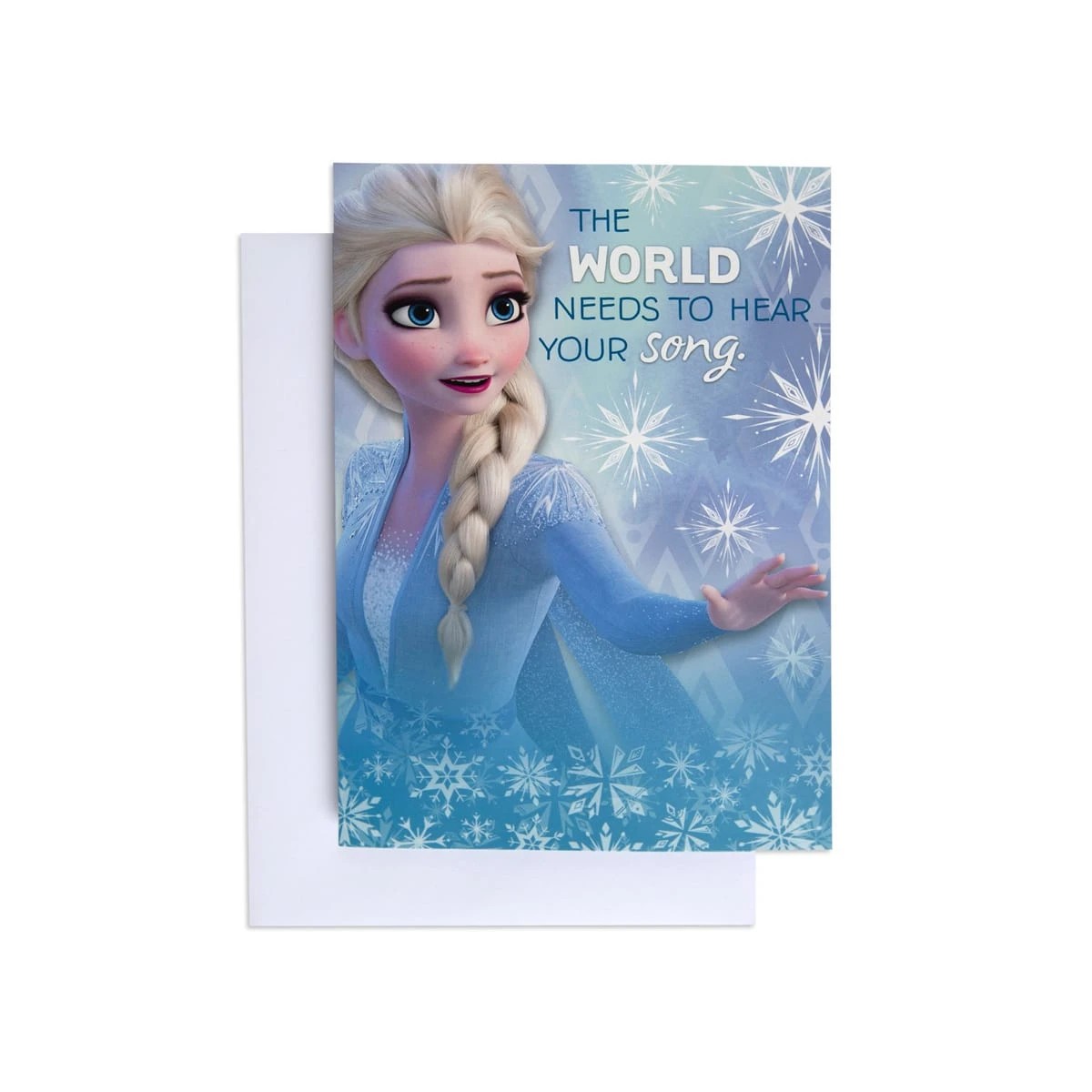 1 Hallmark Disney Frozen Interactive Birthday Card - Elsa's Song, 1 of 4