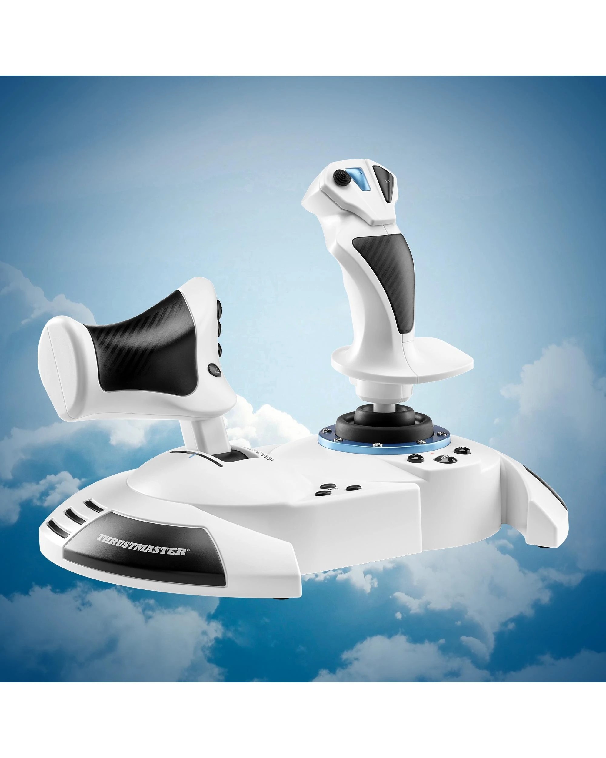 6 Thrustmaster T.Flight Hotas 5 Microsoft Flight Simulator Edition Controller for PS5, PS4, PC - White, 6 of 7