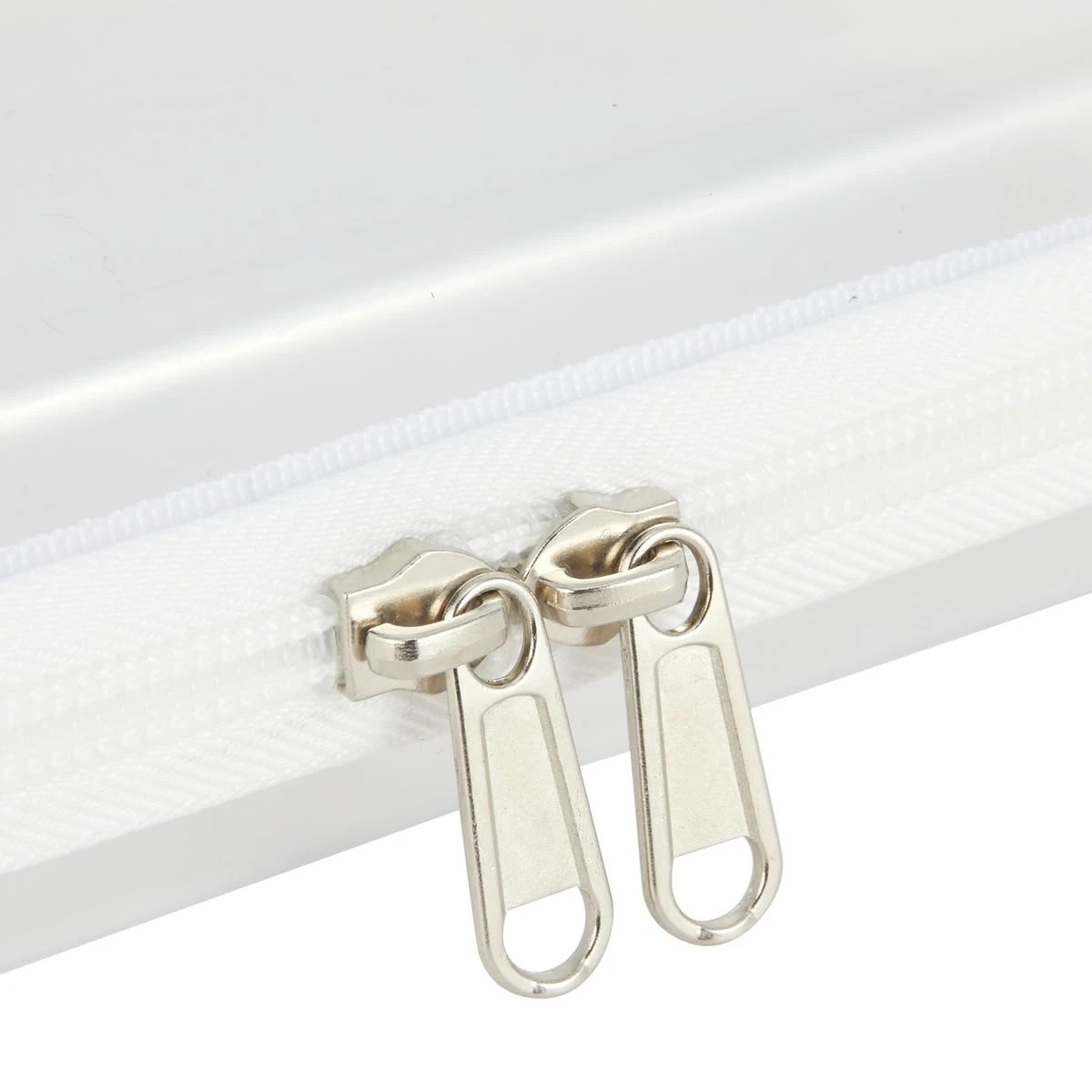 5 2 Pack Clear Packing Cubes - White, 5 of 8