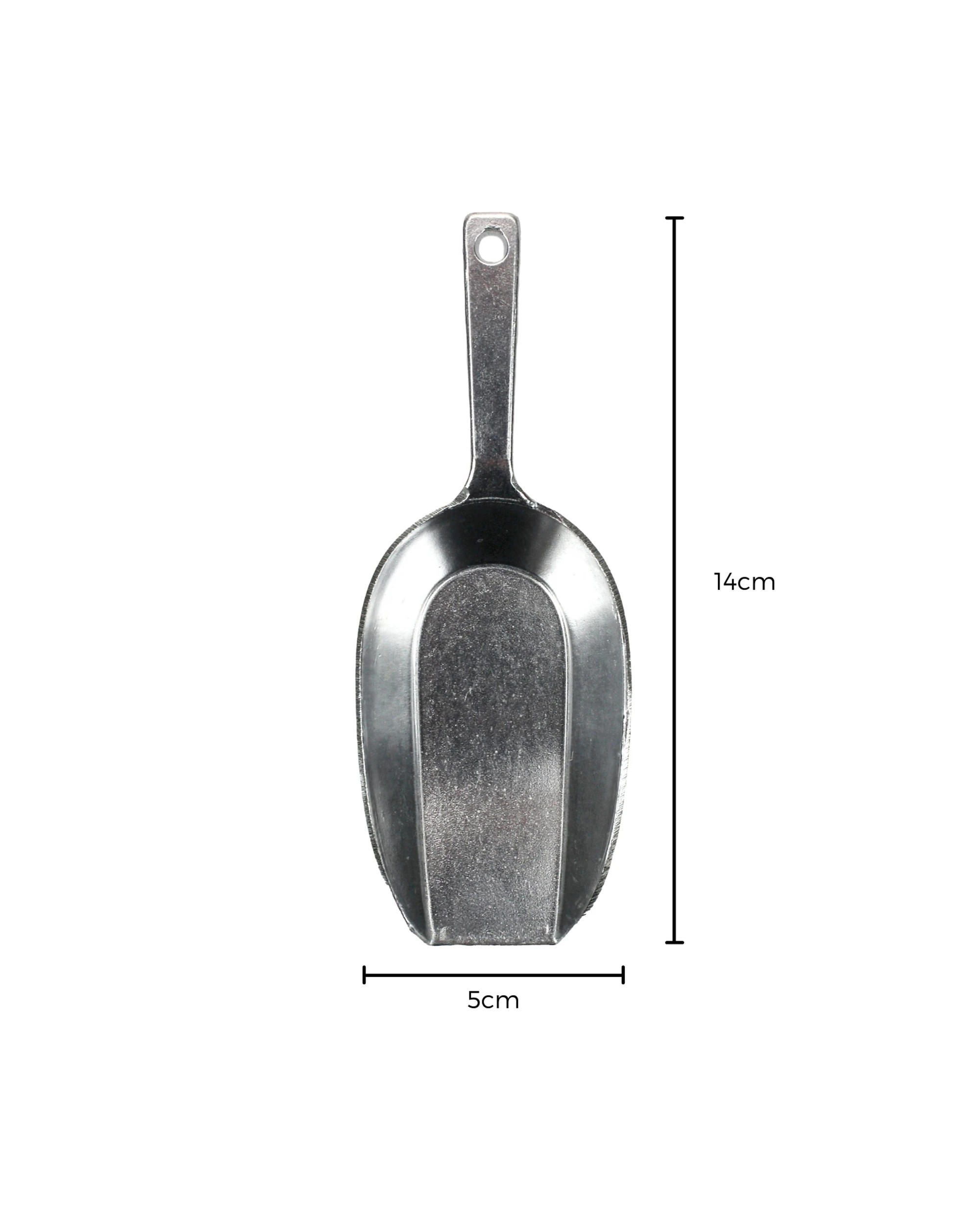 3 Spice Kitchen Mini Aluminium Scoop - Silver, 3 of 3