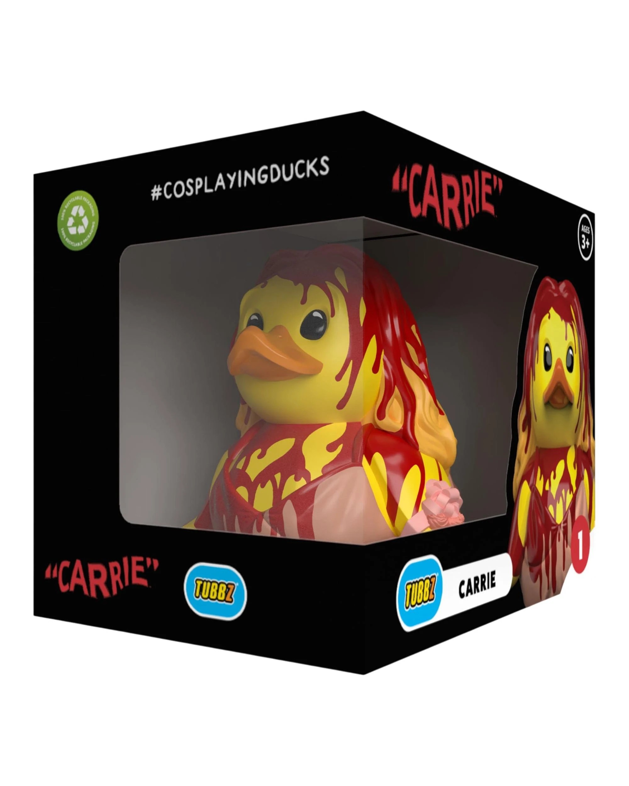 1 TUBBZ Carrie Boxed Edition Cosplaying Duck Figure, 1 of 4
