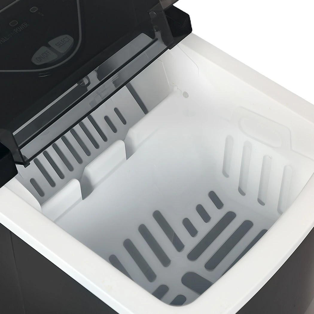 6 Spector 12kg Ice Maker Ice Cube Machine with LED Display in Black, 6 of 8