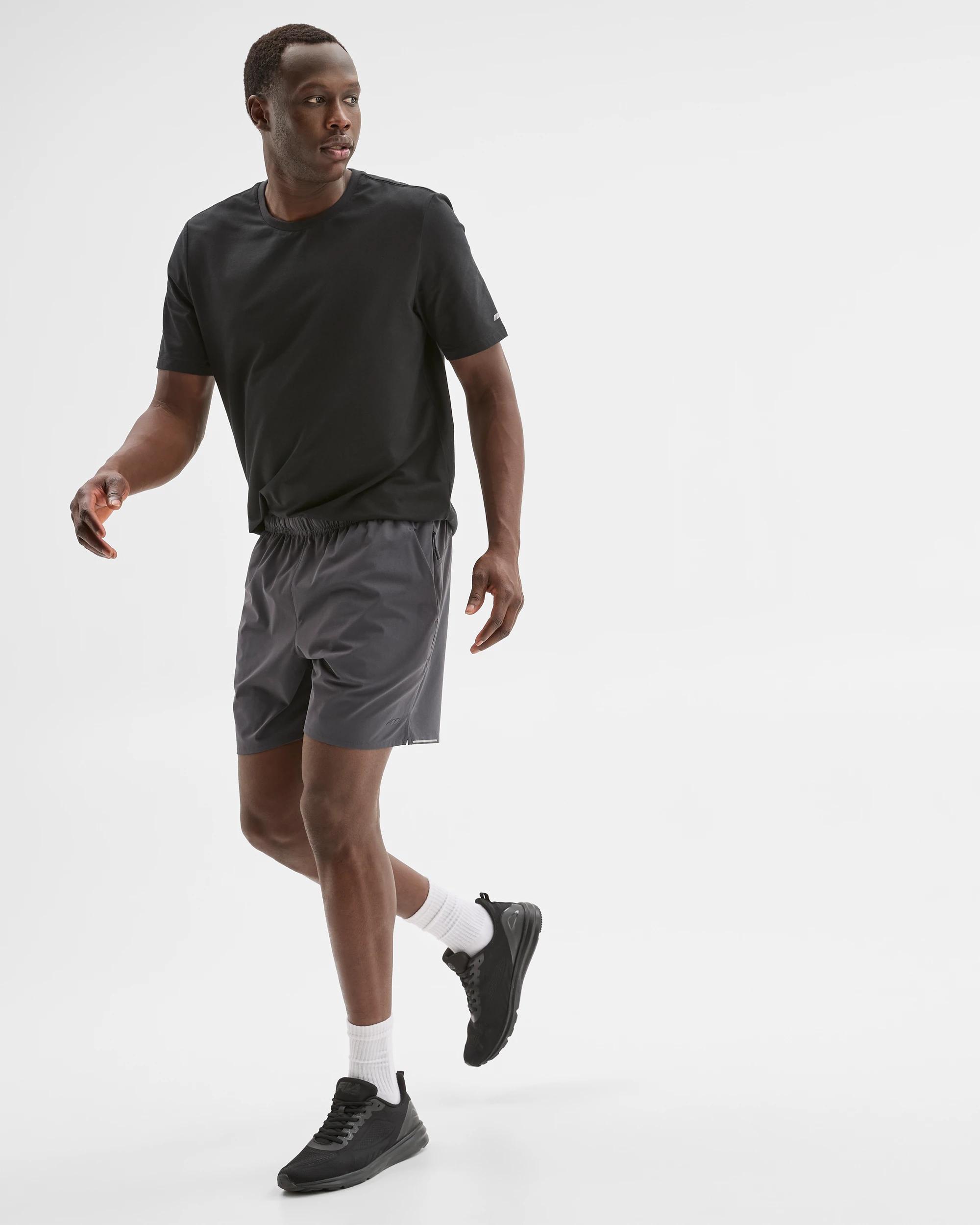 3 Target Active Core Woven Shorts GUNMETAL, 3 of 8