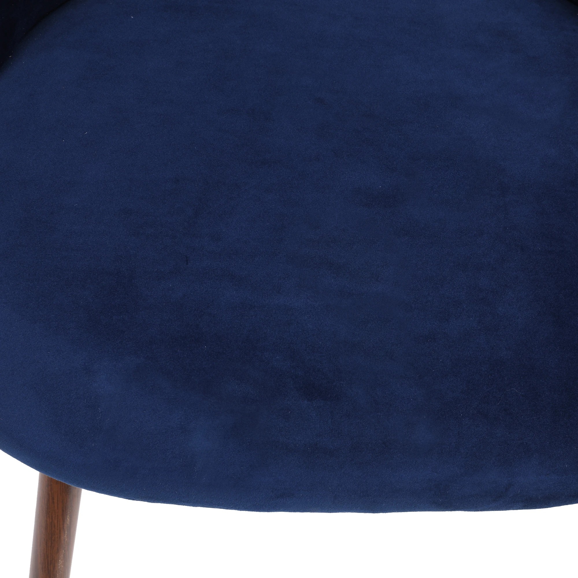 2 Levede 1 Set Of 8 Velvet Dining Chairs - Navy, 2 of 7