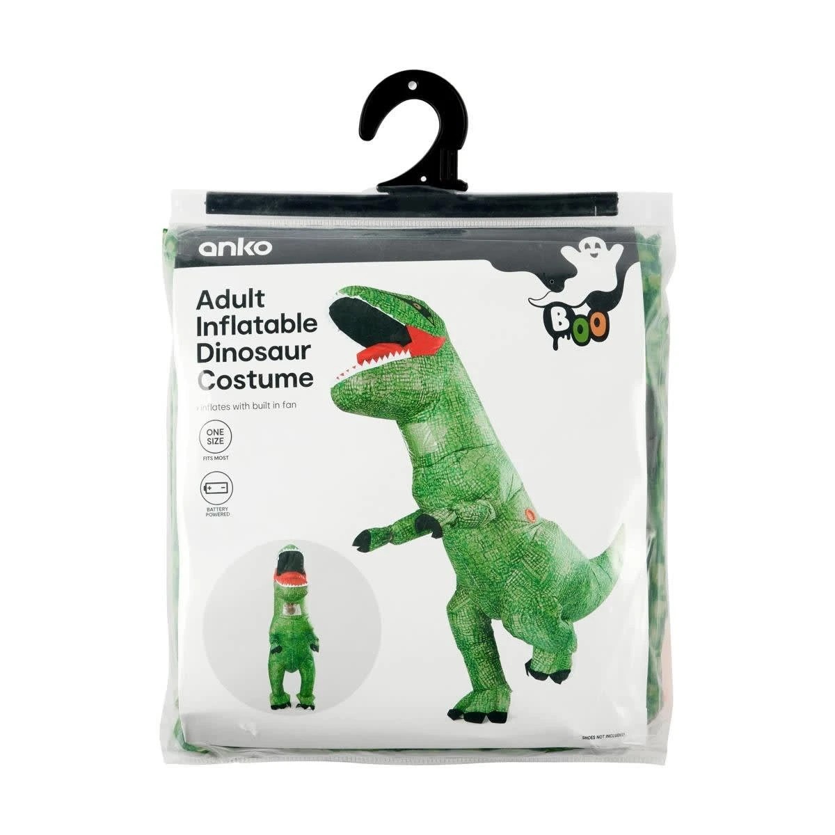 9 Inflatable Dinosaur Costume - Adult, 9 of 10