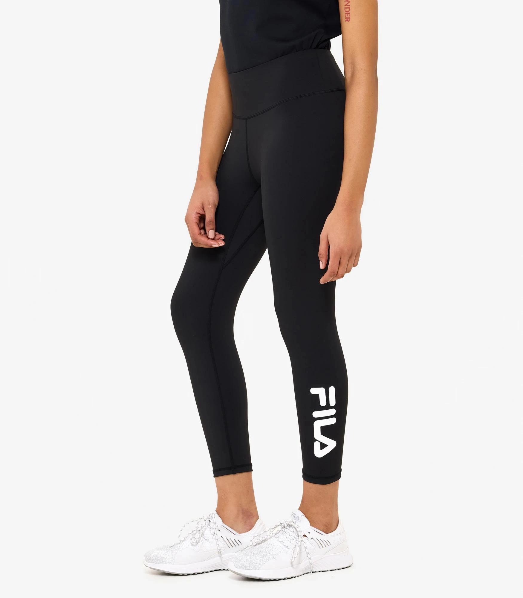 3 Alannah 7/8 Length Leggings - Fila BLACK, 3 of 5
