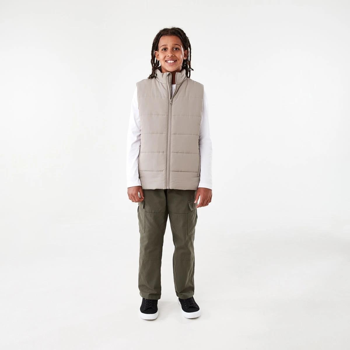 7 Basic Puffer Vest Moon Rock, 7 of 10