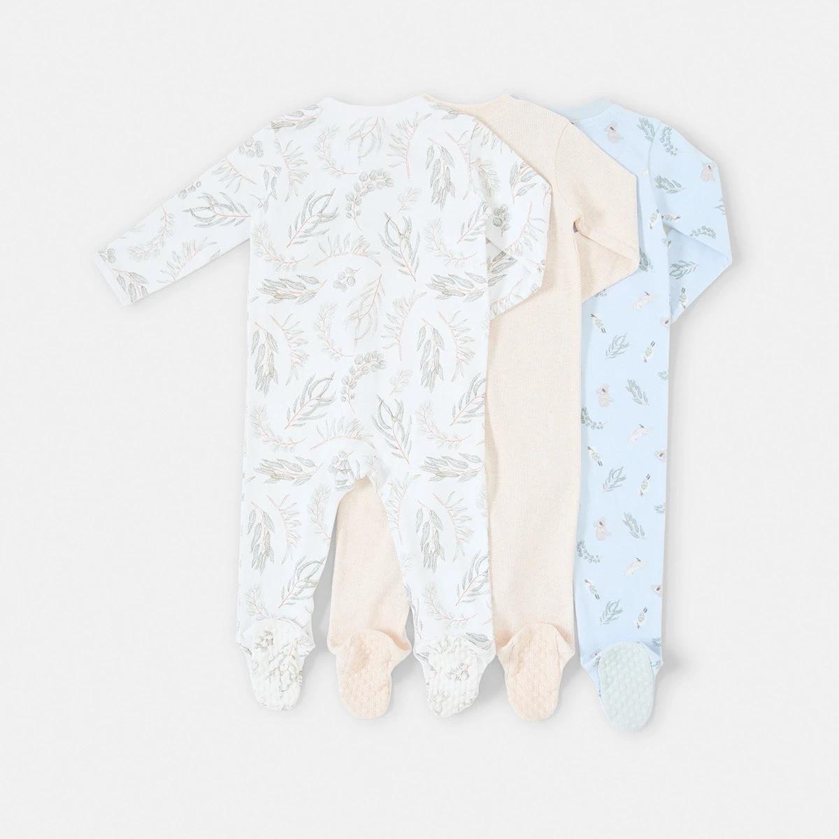 2 3 Pack Coveralls Aus Animal, 2 of 8
