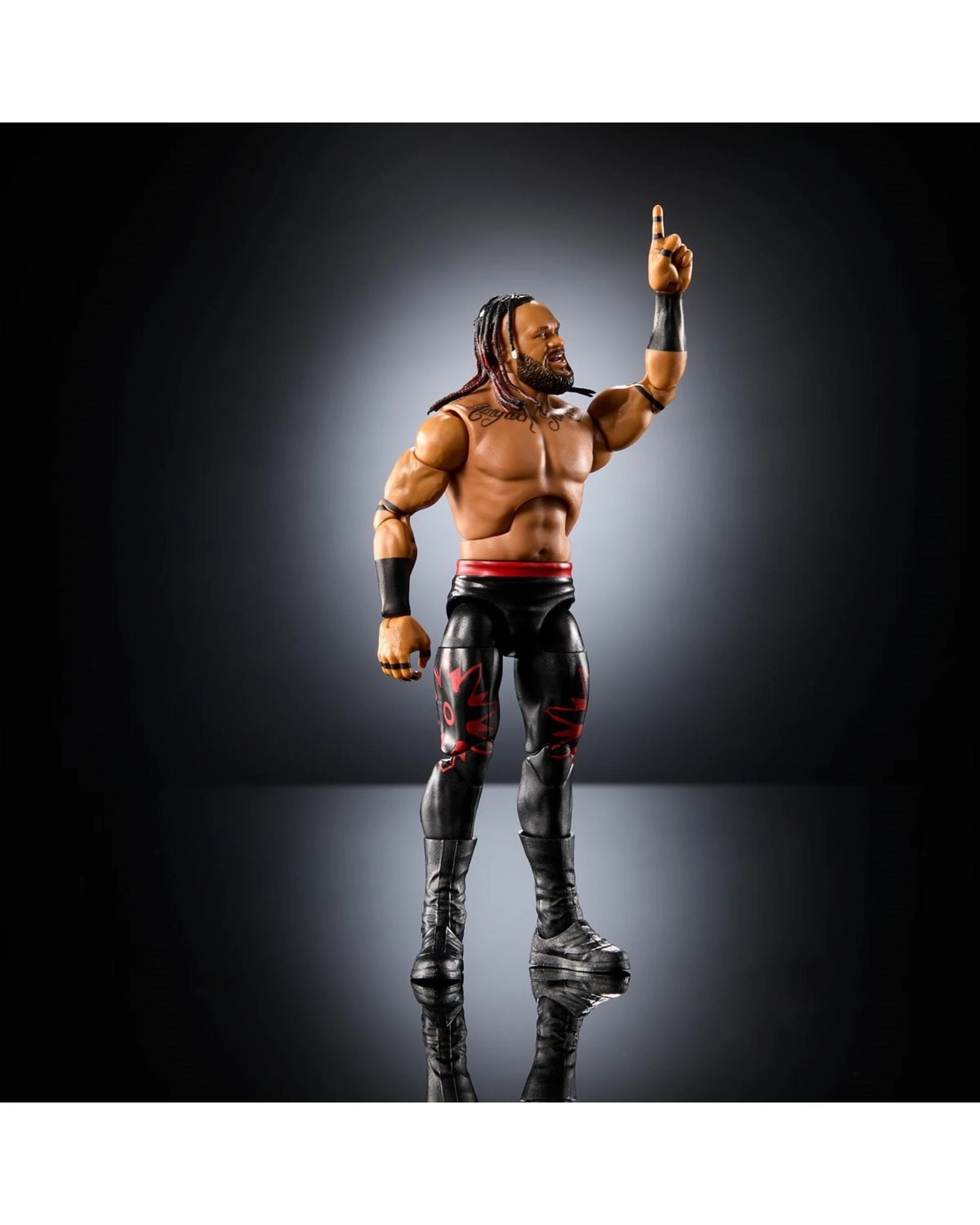 5 WWE Elite Collection Greatest Hits Series 9 Jacob Fatu Action Figure, 5 of 7