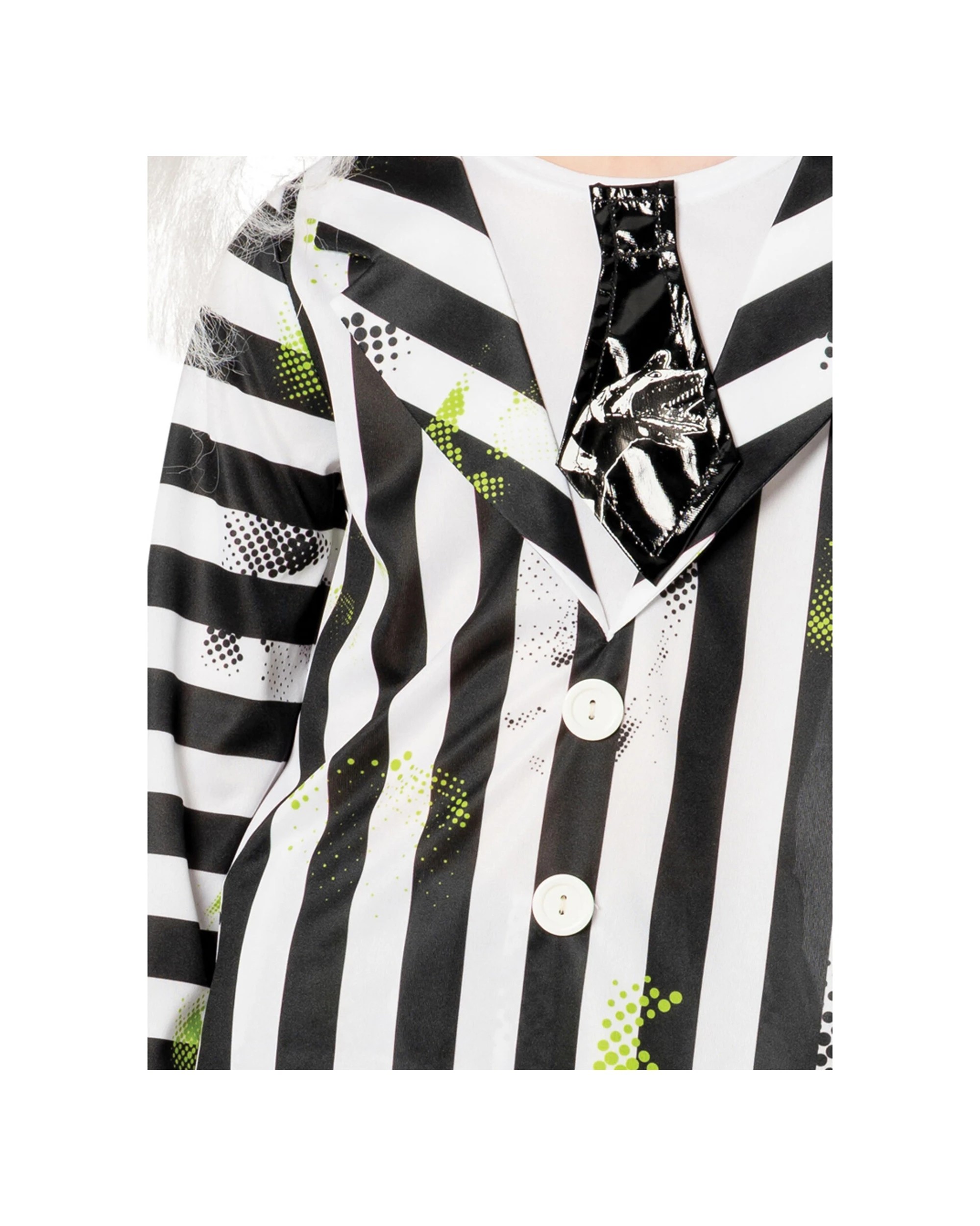 2 Beetlejuice Deluxe Costume Party Dress Up Kids L - Pattern, 2 of 3