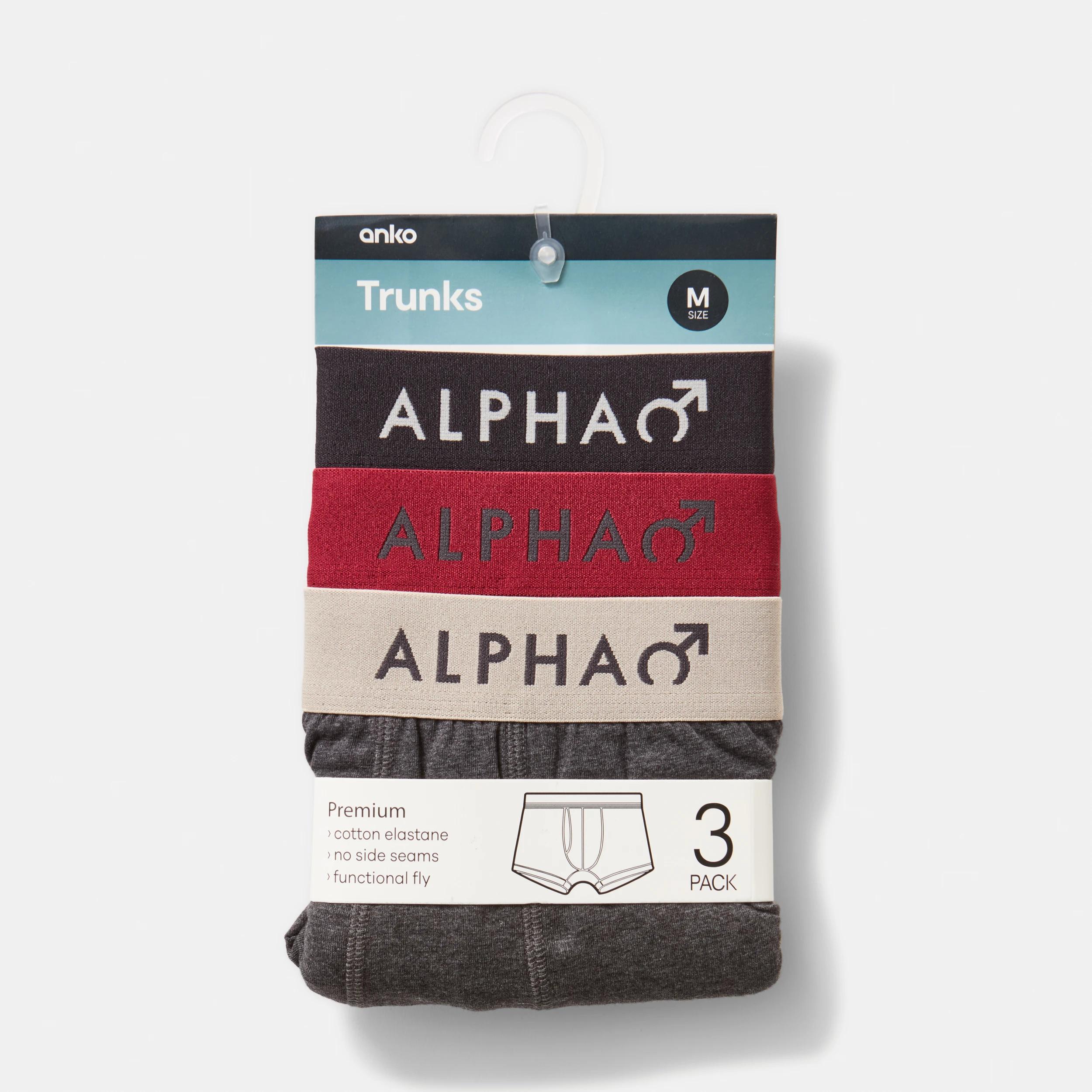 8 3 Pack Colour Elastic Trunks CHAREARTH, 8 of 8