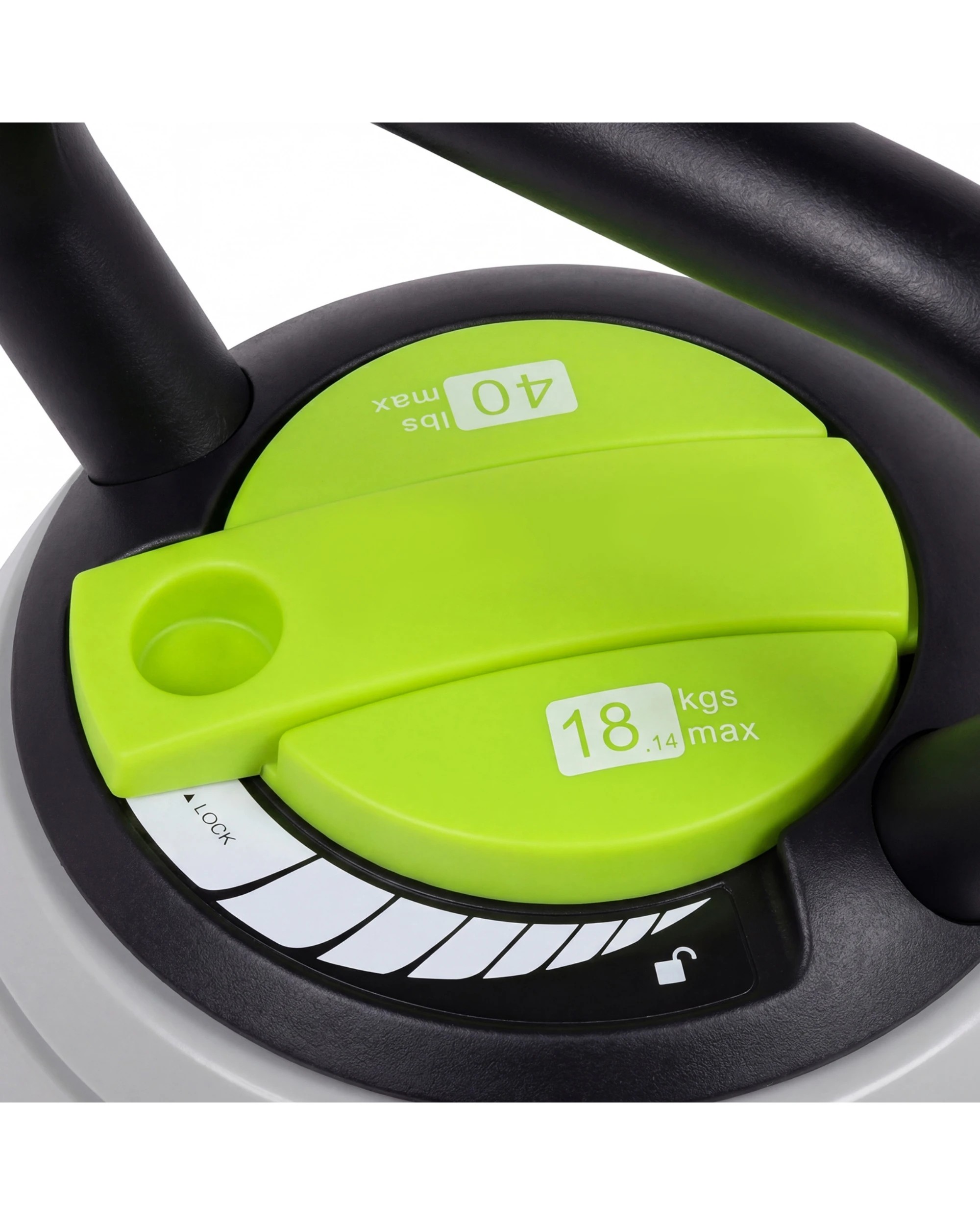 4 ADVWIN Adjustable Kettlebell Weight Set - Green, 4 of 7