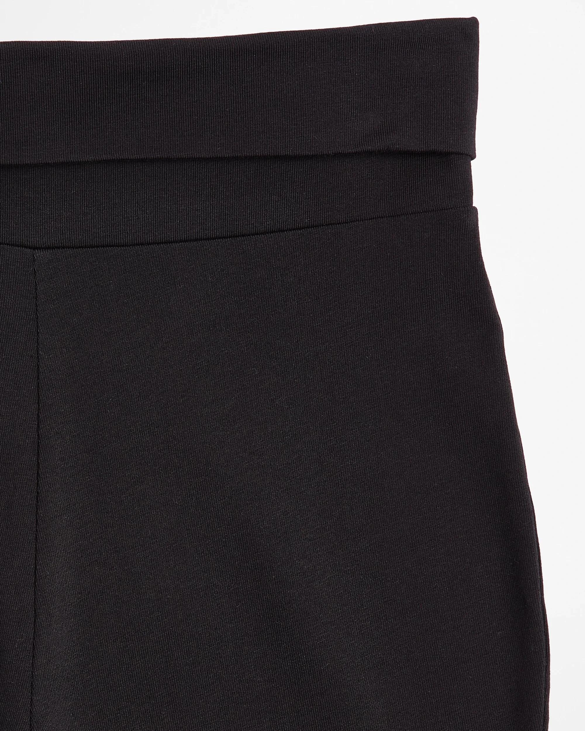 5 Target Folded Waist Flare Pants BLACK, 5 of 5