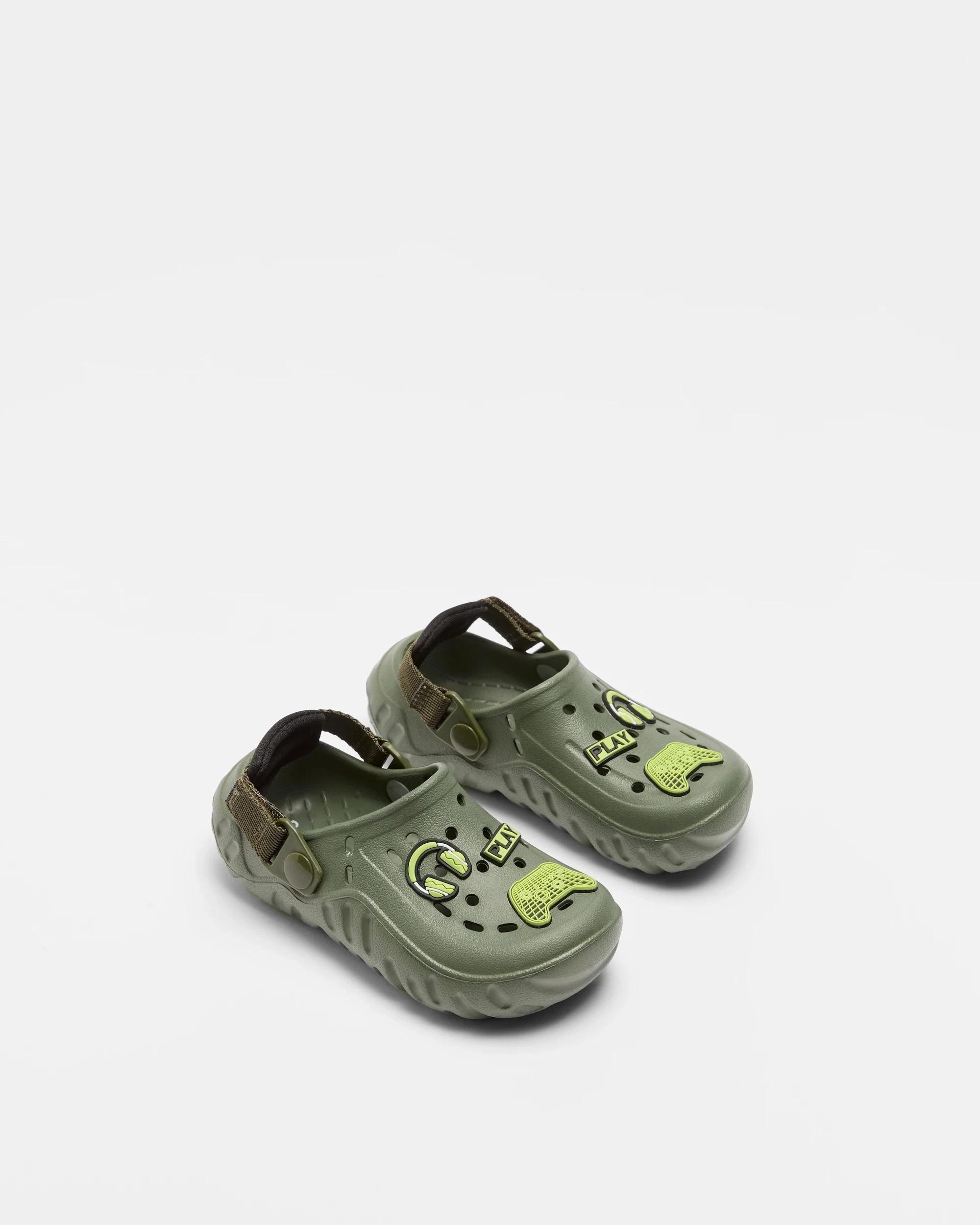 2 Target Boys Junior Icon Clog KHAKI, 2 of 2