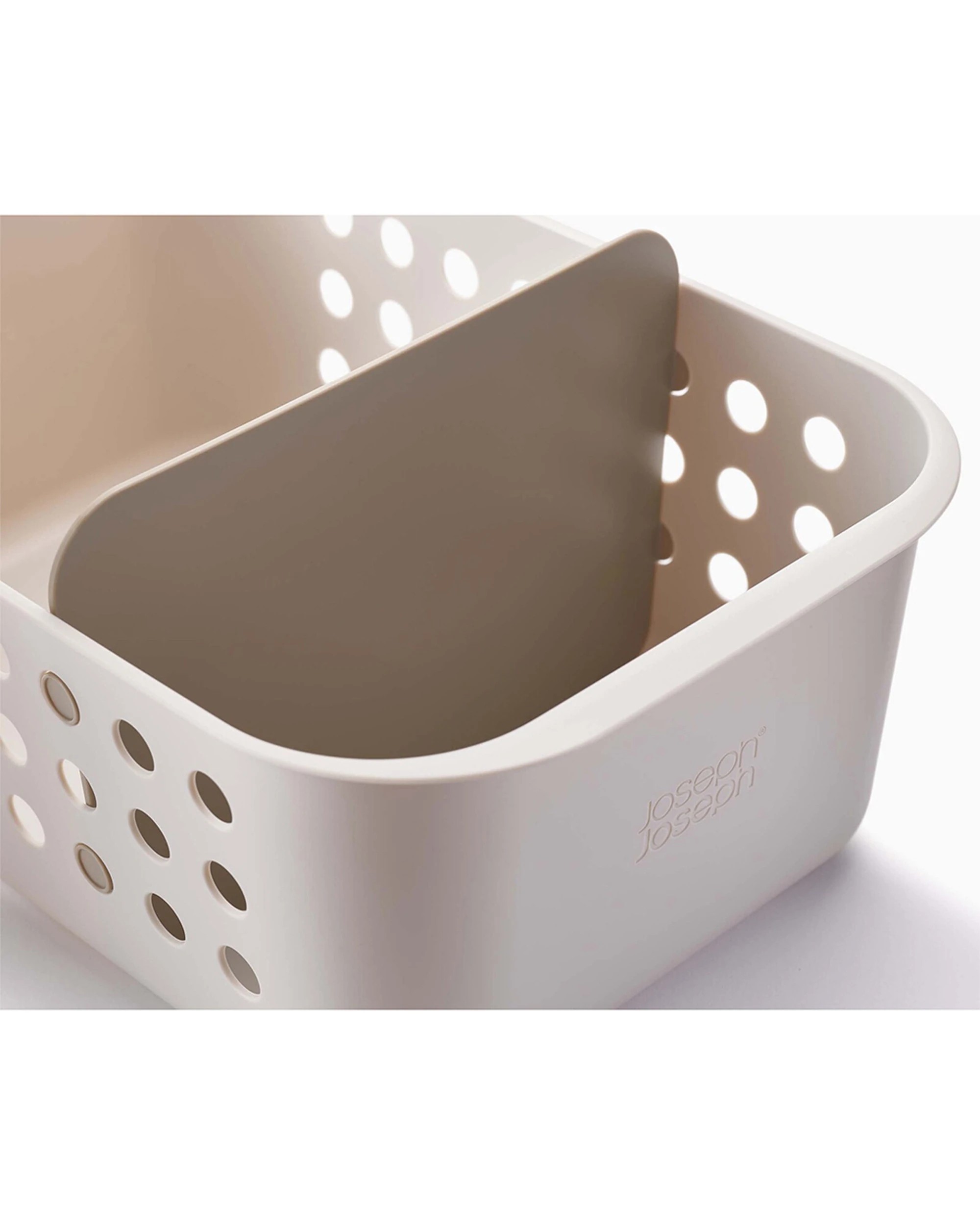4 Joseph Joseph EasyStore 35cm Storage Basket Large Ventilated Sides Moveable Ecru - White, 4 of 6