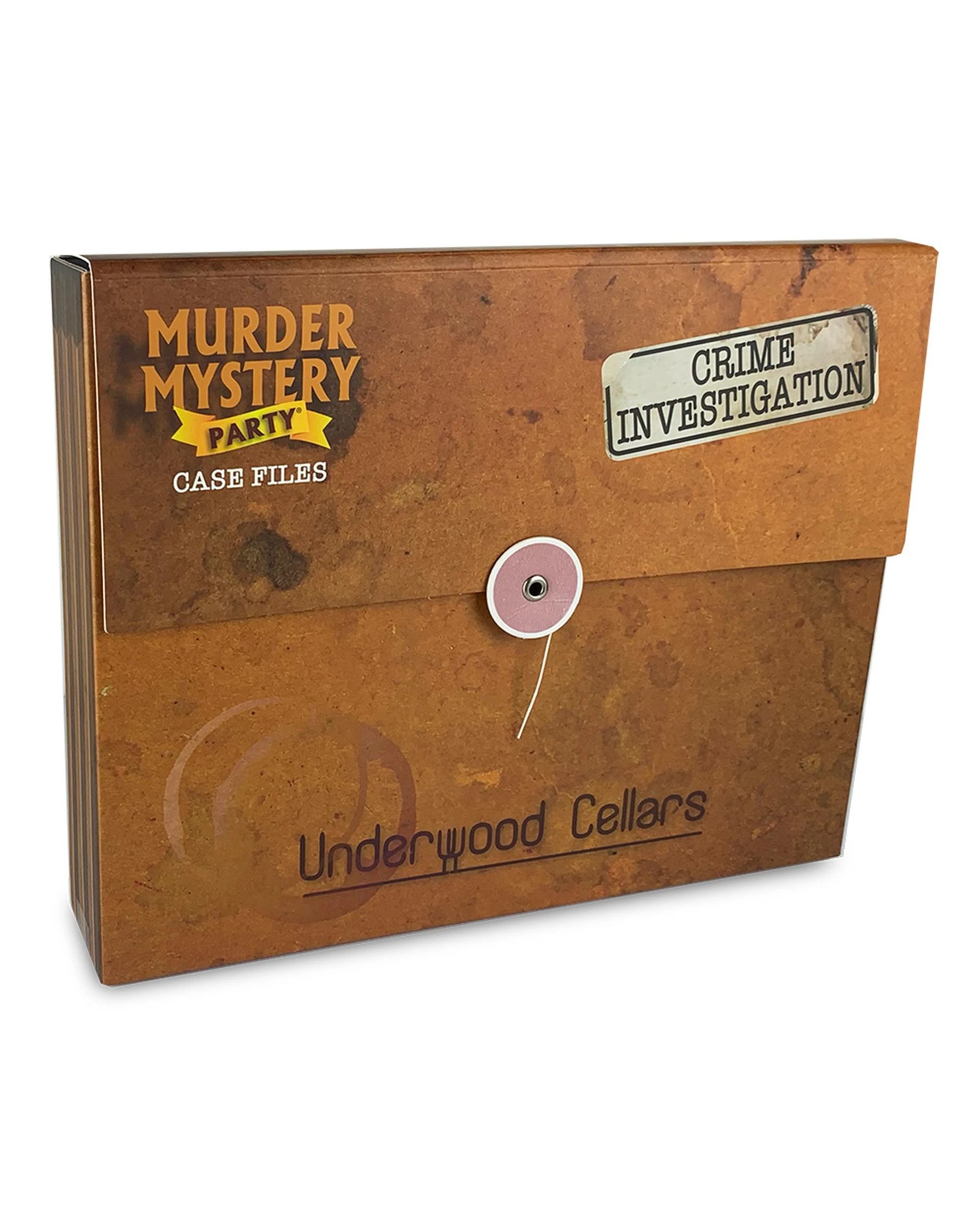 Murder Mystery Case Files Unsolved Crimes: Underwood Cellars Board Game ...