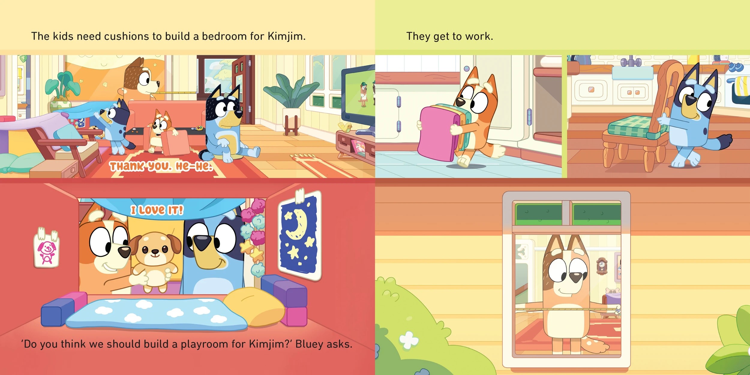 3 Bluey: Cubby A-Lift-The-Flap Book, 3 of 4