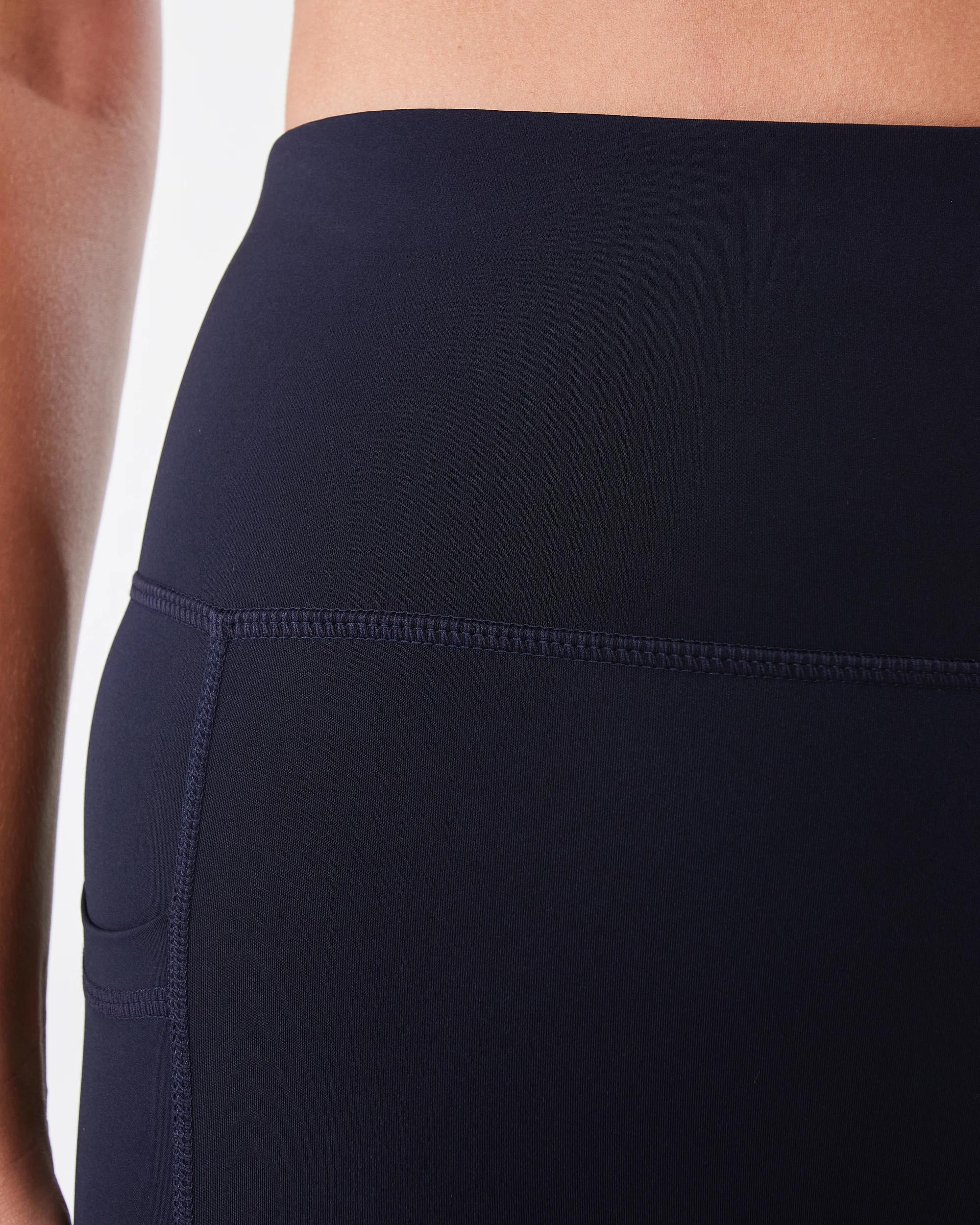 4 Active Womens Crop Training Leggings SKY CAPTAIN, 4 of 6