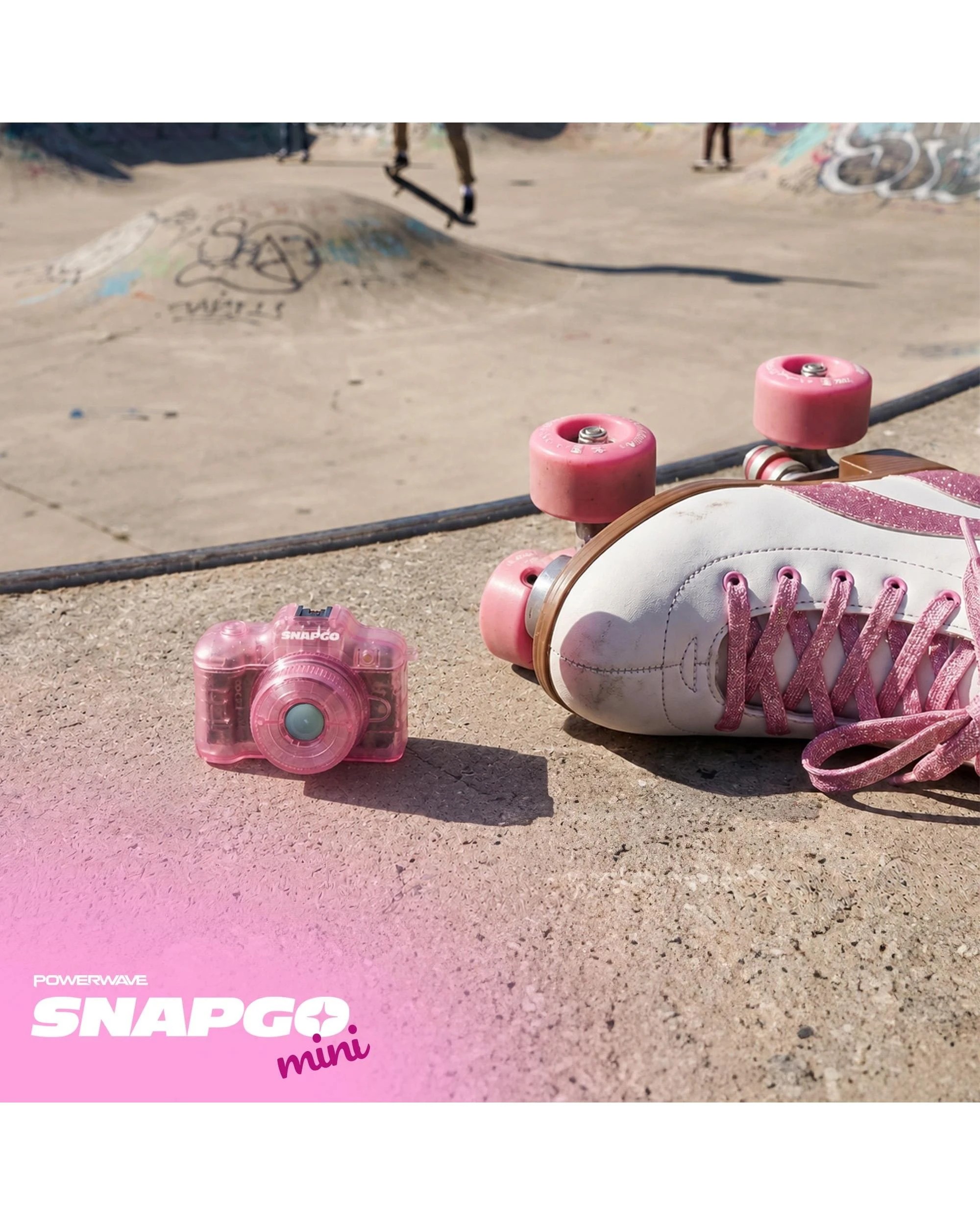 10 Powerwave SnapGo Mini Camera - Flamingo Pink, 10 of 10