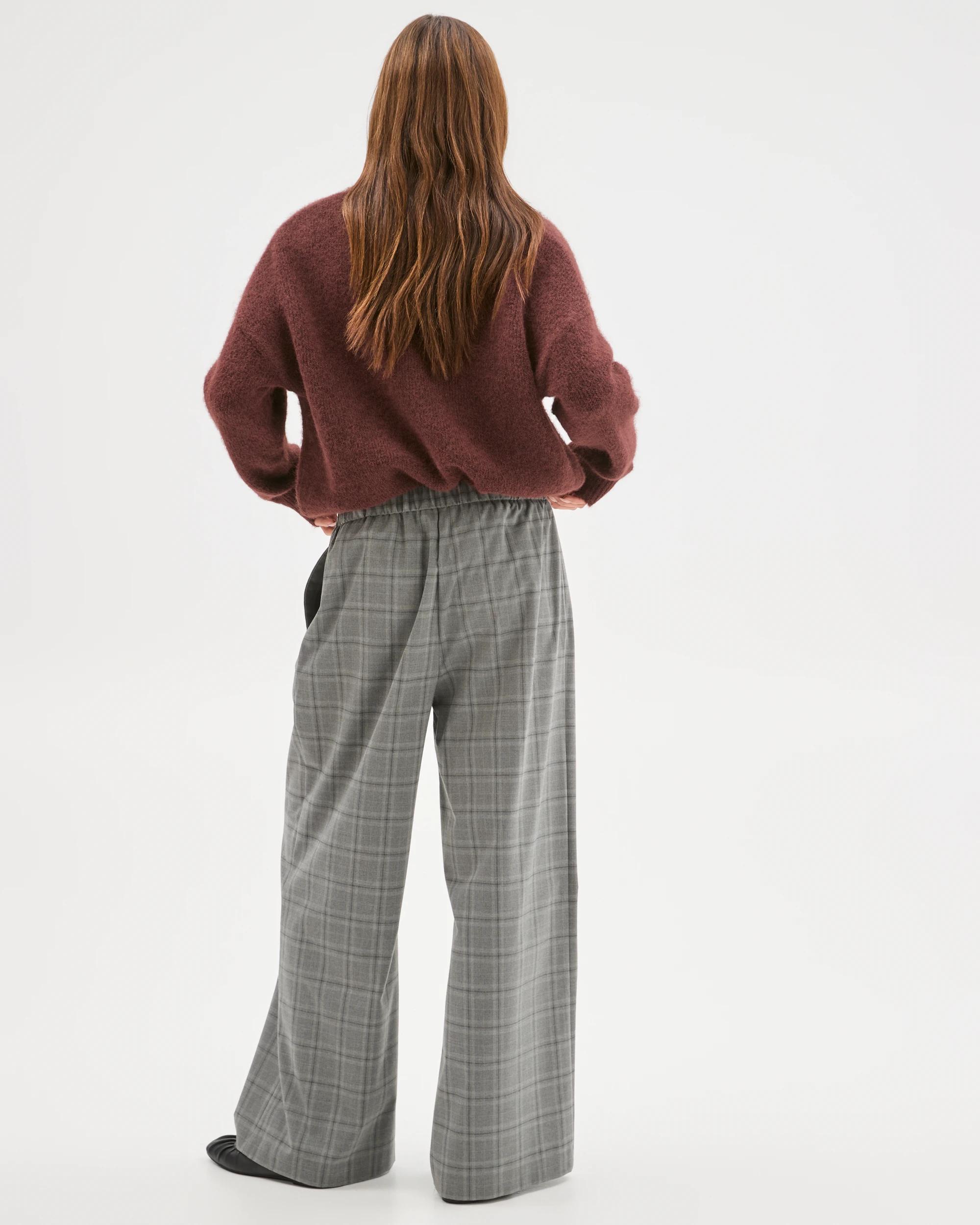 4 Lily Loves Tailored Pants GREY CHECK, 4 of 7