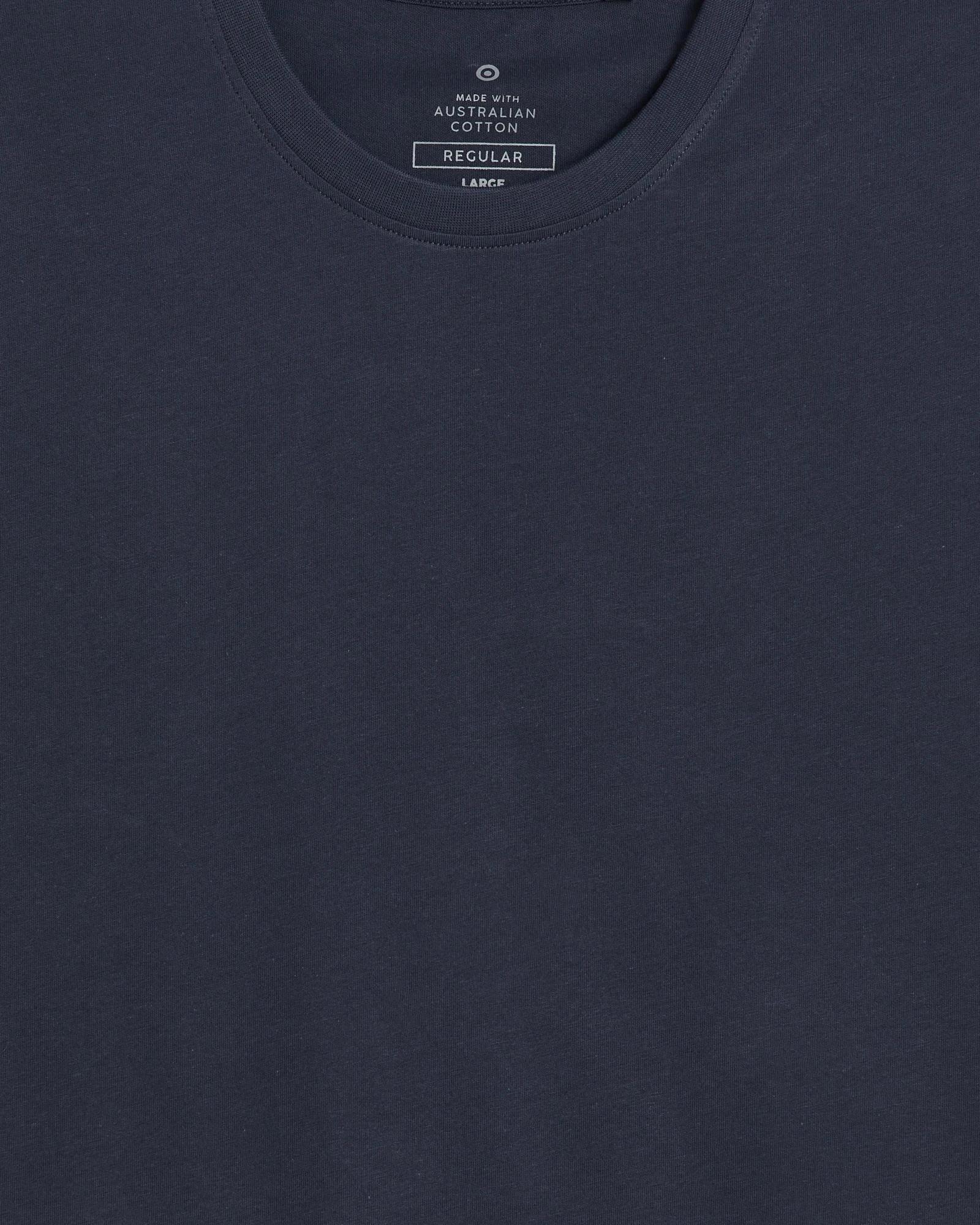 6 Target Australian Cotton T-Shirt NAVY, 6 of 6