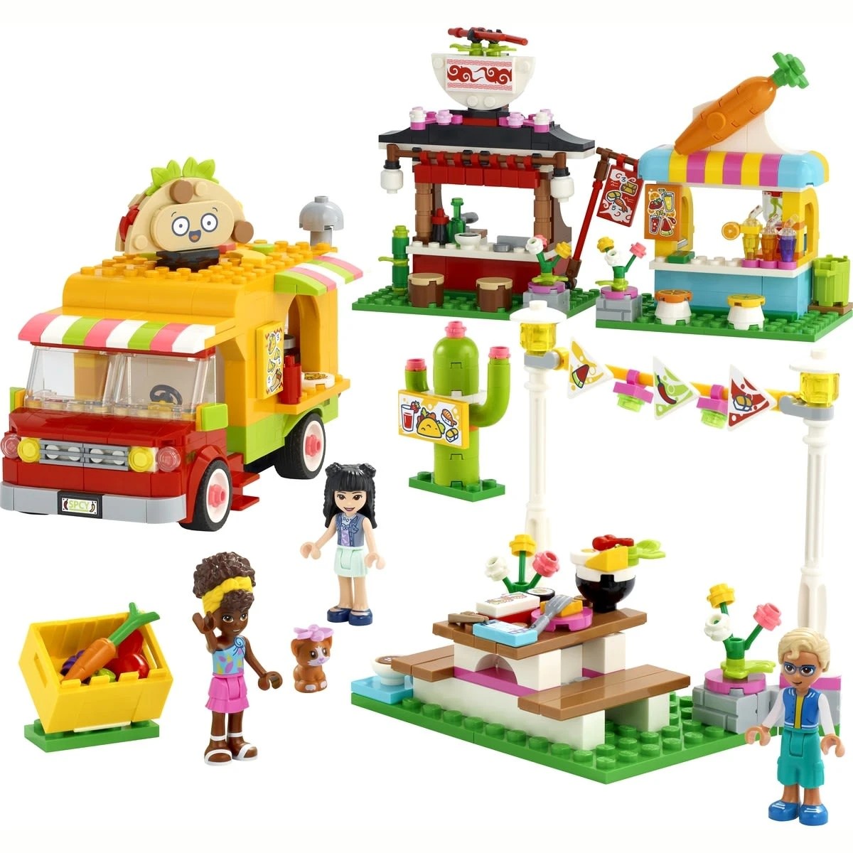 2 LEGO Friends Street Food Market 41701, 2 of 9