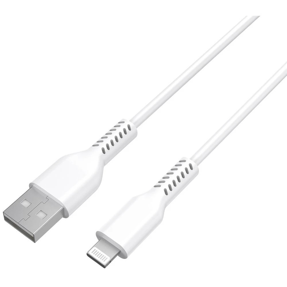 1 Keji USB-A to Lightning Cable 2m White, 1 of 6