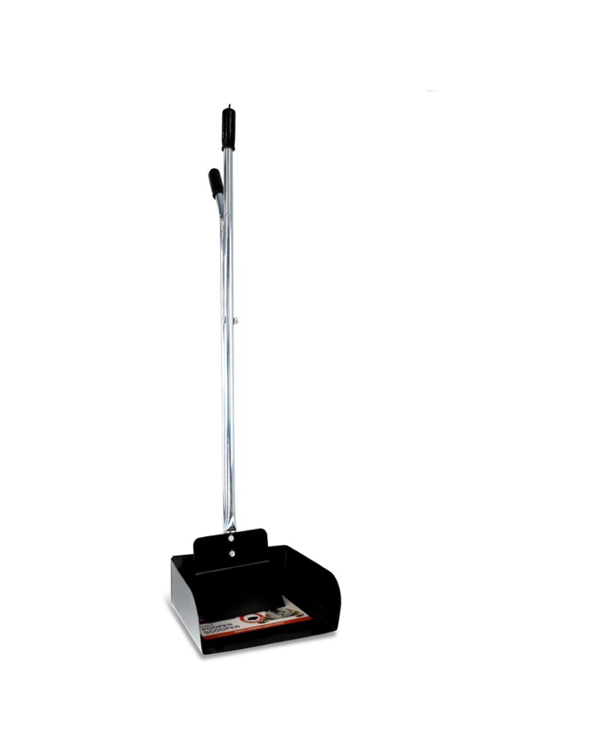 2 Paws And Claws Durable Heavy Duty Metal Pooper Scooper With Dustpan 83cm Long Handle
 - Black, 2 of 2