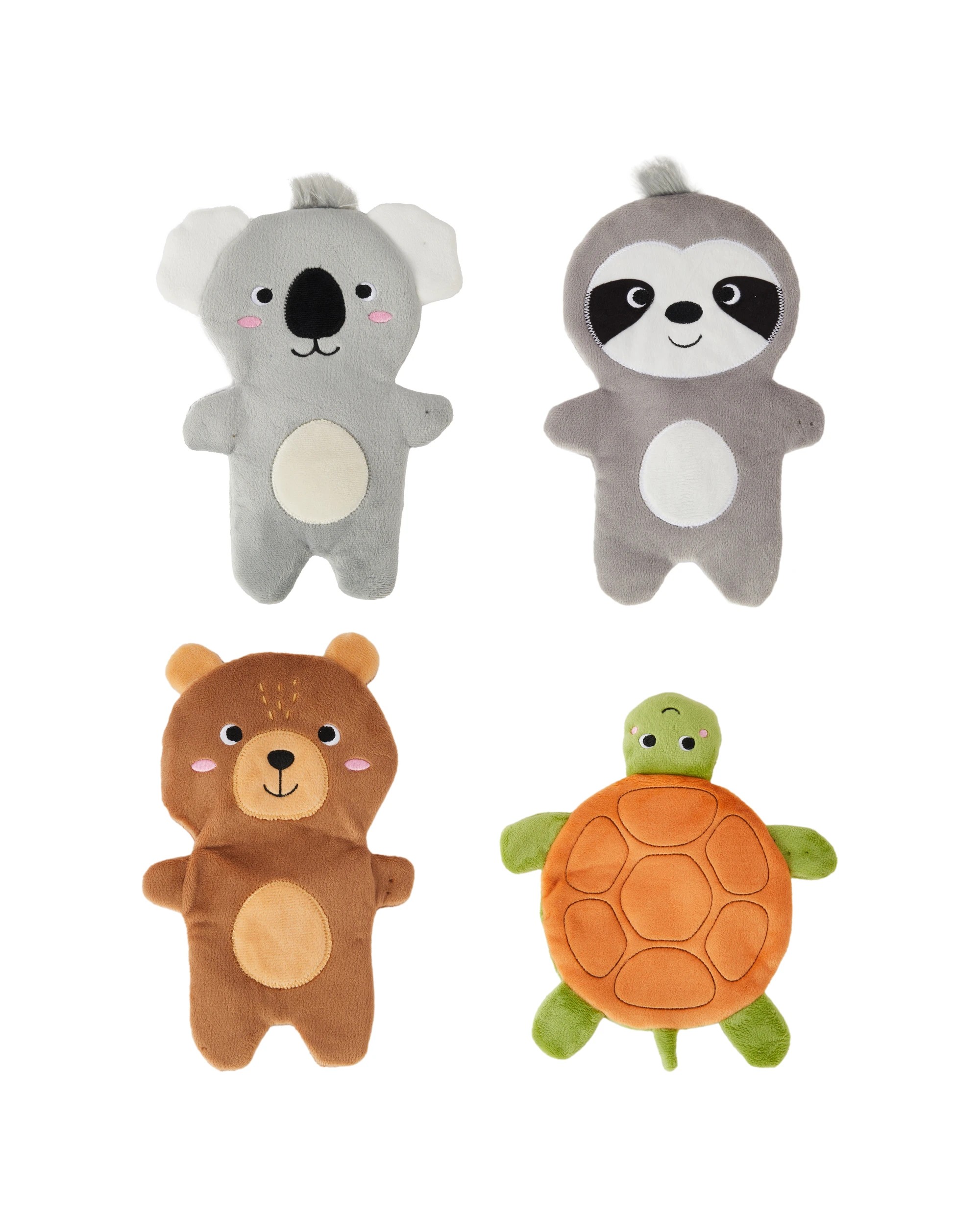 2 Pet Toy Squeaker Plush - Assorted, 2 of 4