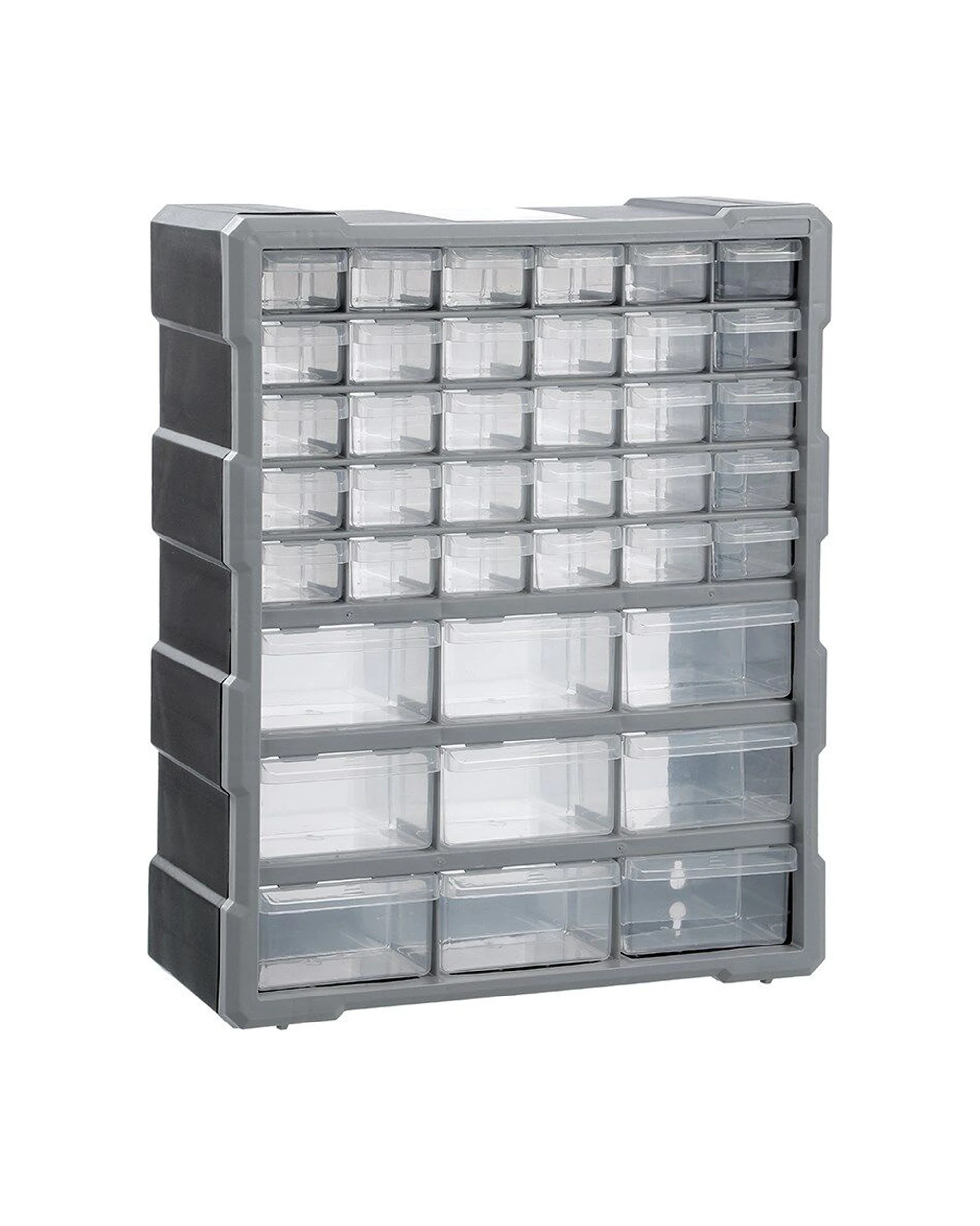 2 Boxsweden Garaz Durable Easy Assemble 39 Drawer Storage Unit - Grey, 2 of 5