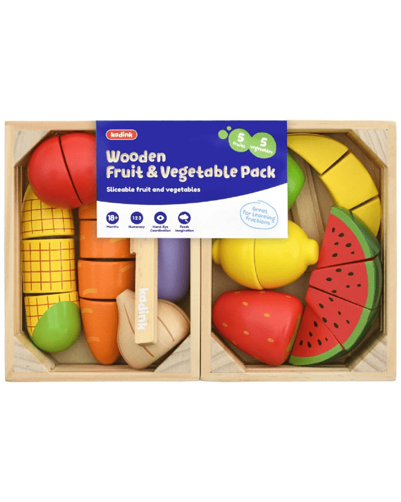 Kadink Wooden Cutting Fruit & Veg